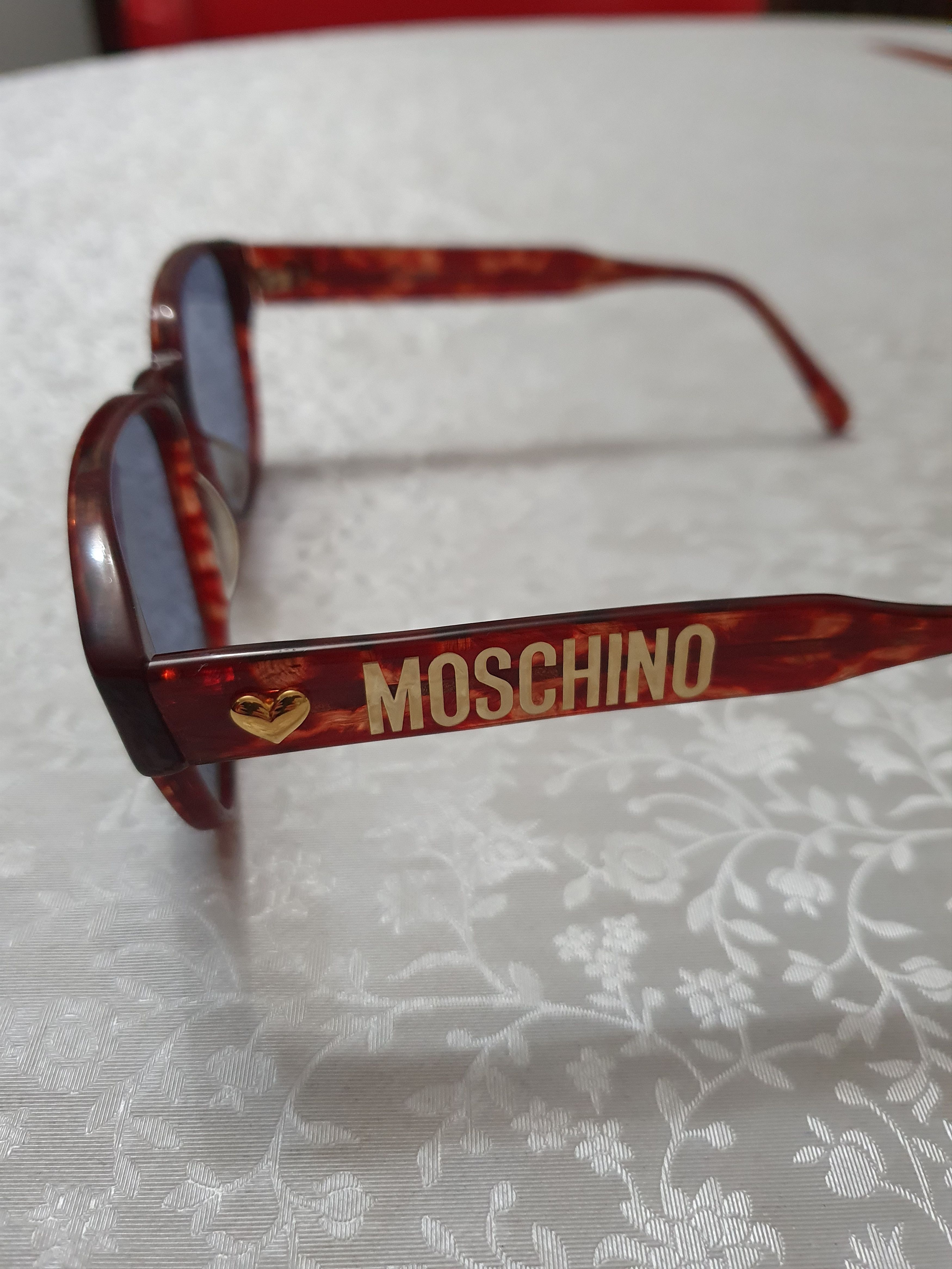 Other Moschino TortoiseShell Y2k Contrast LoGo Y2k Rare Sunglasses Size ONE SIZE - 4 Thumbnail