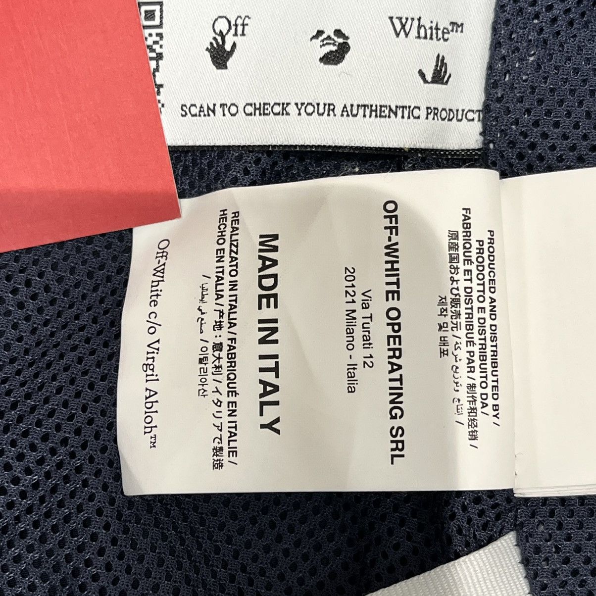 Off-White Off-White Diagonal Jacket Navy Size US XS / EU 42 / 0 - 11 Thumbnail