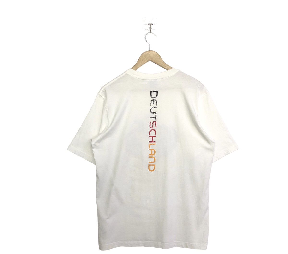 Adidas Vintage 06 Adidas Germany FIFA World Cup Logo Grafiti Tshirt Size US M / EU 48-50 / 2 - 2 Thumbnail