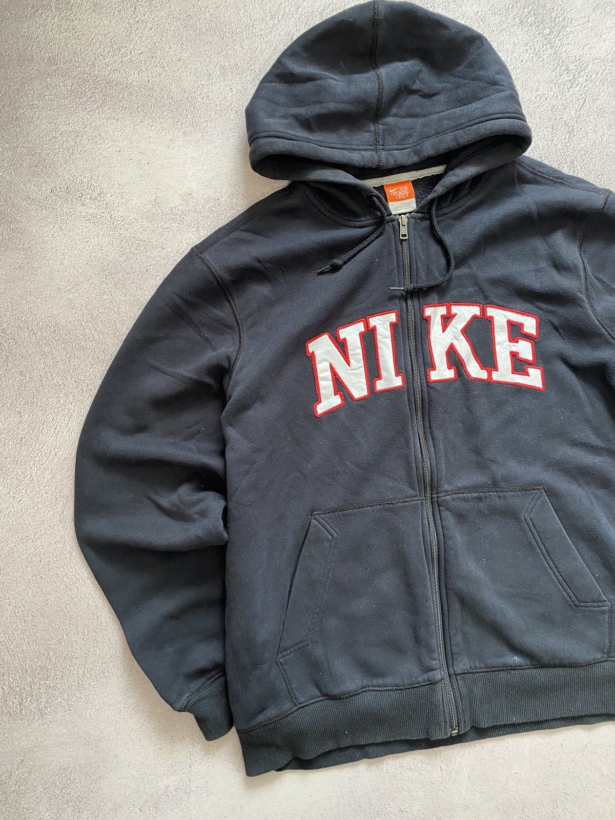 Nike Nike vintage big logo hoodie Y2k Size US XL / EU 56 / 4 - 2 Thumbnail