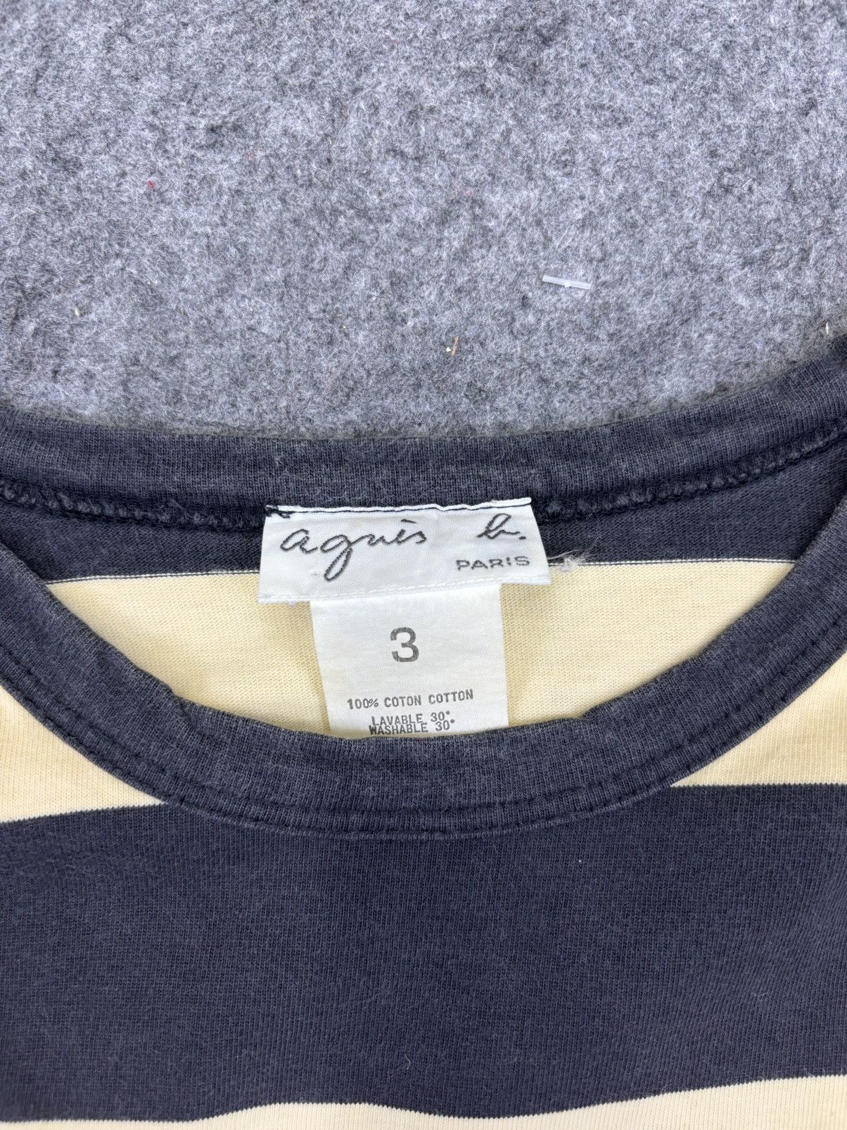 agnes b. Agnes B Prisoner Stripes Long Sleeves Shirt F975 Size US M / EU 48-50 / 2 - 5 Thumbnail