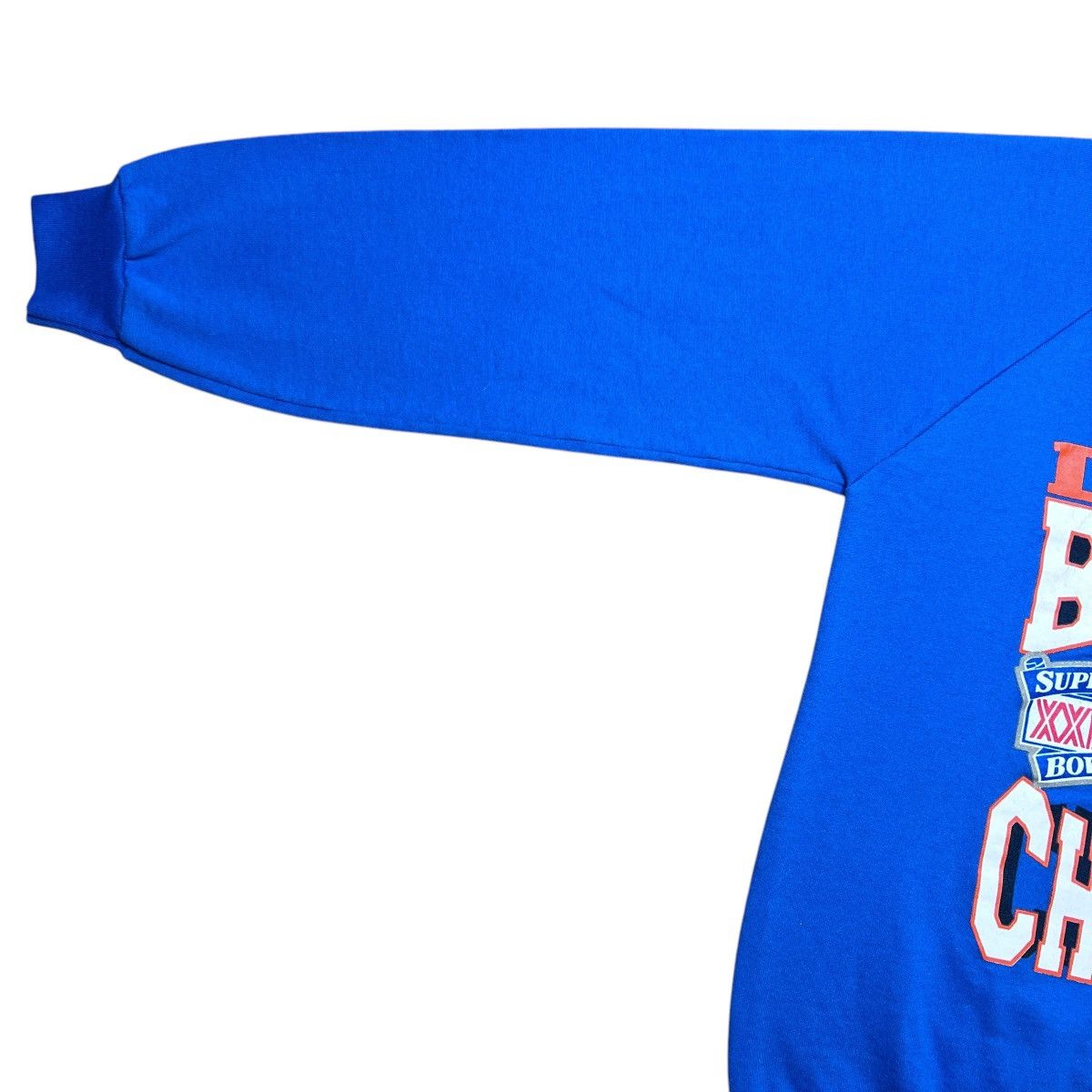 NFL × Vintage 1989 NFL Denver Broncos AFC Champions Pullover Sweatshirt Size US M / EU 48-50 / 2 - 4 Thumbnail