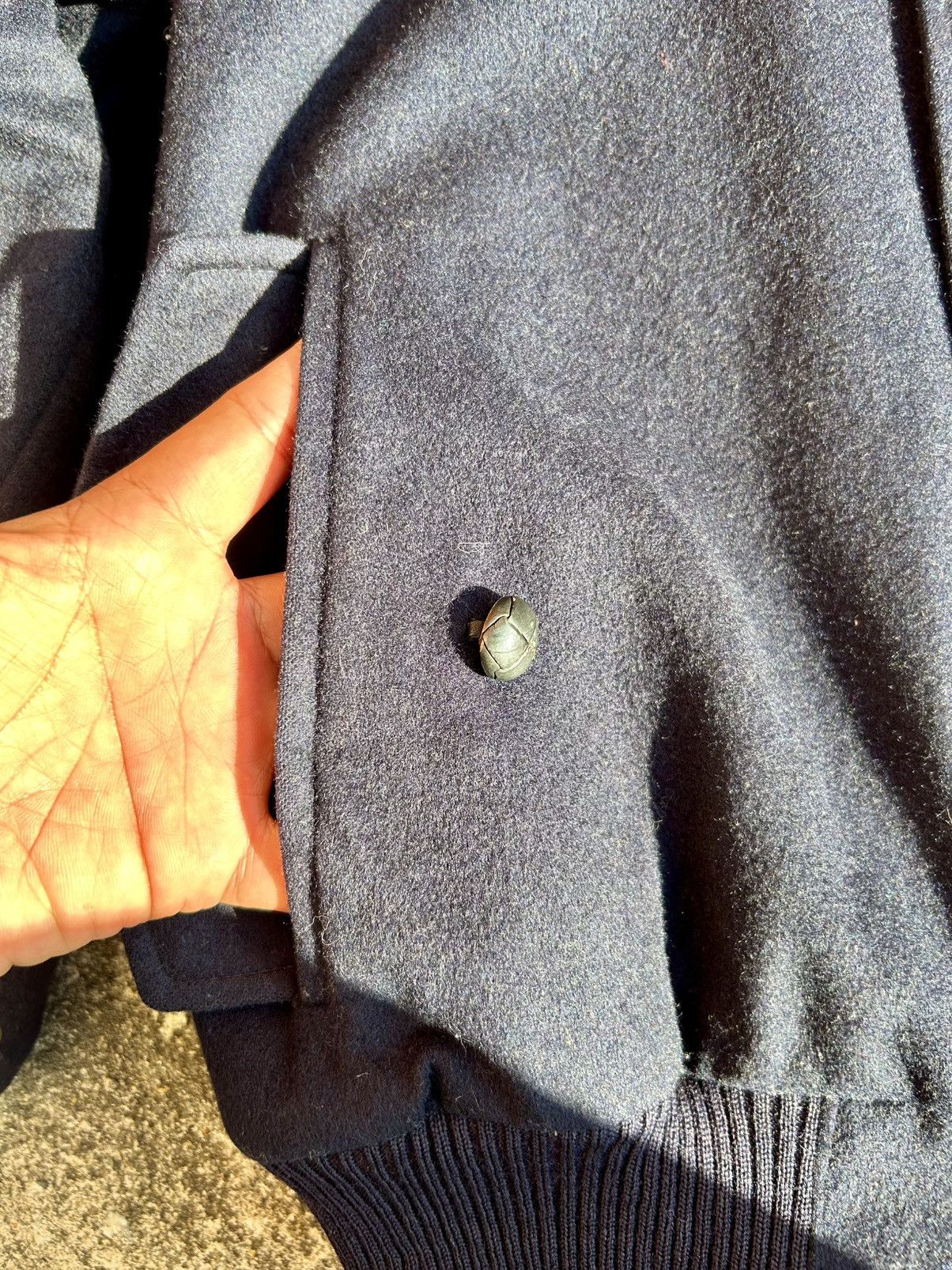 Other Vintage 80s/90s Lined Checkered Wool Raglan Bomber Jacket Size US S / EU 44-46 / 1 - 2 Thumbnail