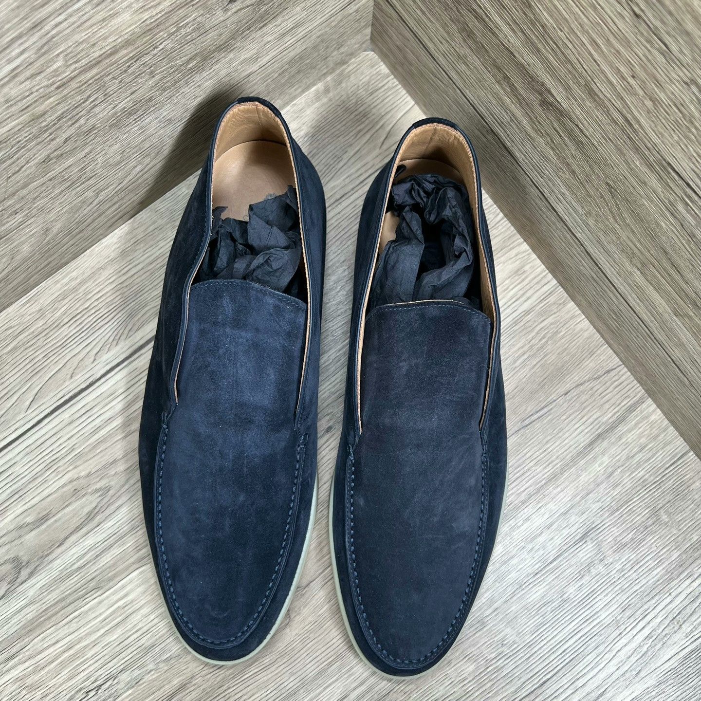 Loro Piana Loro Piana LP Open Walk Mid-Top Loafers Size US 14 / EU 47 - 2 Thumbnail