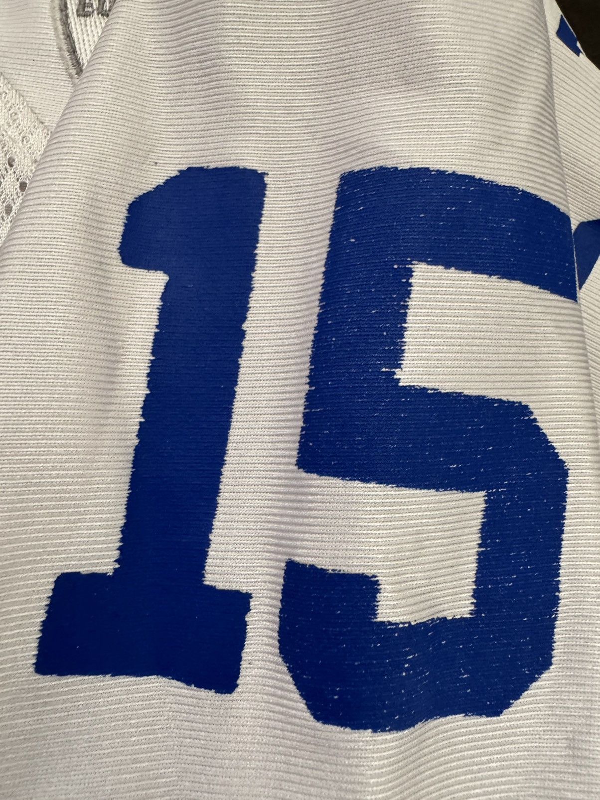 NFL Vintage Reebok NFL Football #15 Jersey White Size US XXL / EU 58 / 5 - 9 Thumbnail
