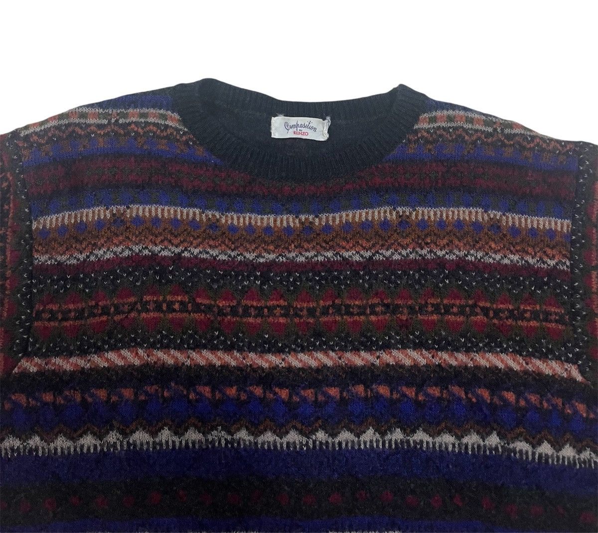 Kenzo × Vintage Kenzo knitwear designer old money style Size US M / EU 48-50 / 2 - 4 Thumbnail
