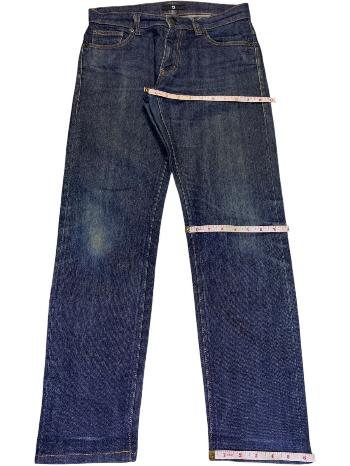Jil Sander × Uniqlo Rare Uniqlo x Jil Sander Selvedge Jeans Like Dior x Slimane Size US 31 - 16 Thumbnail
