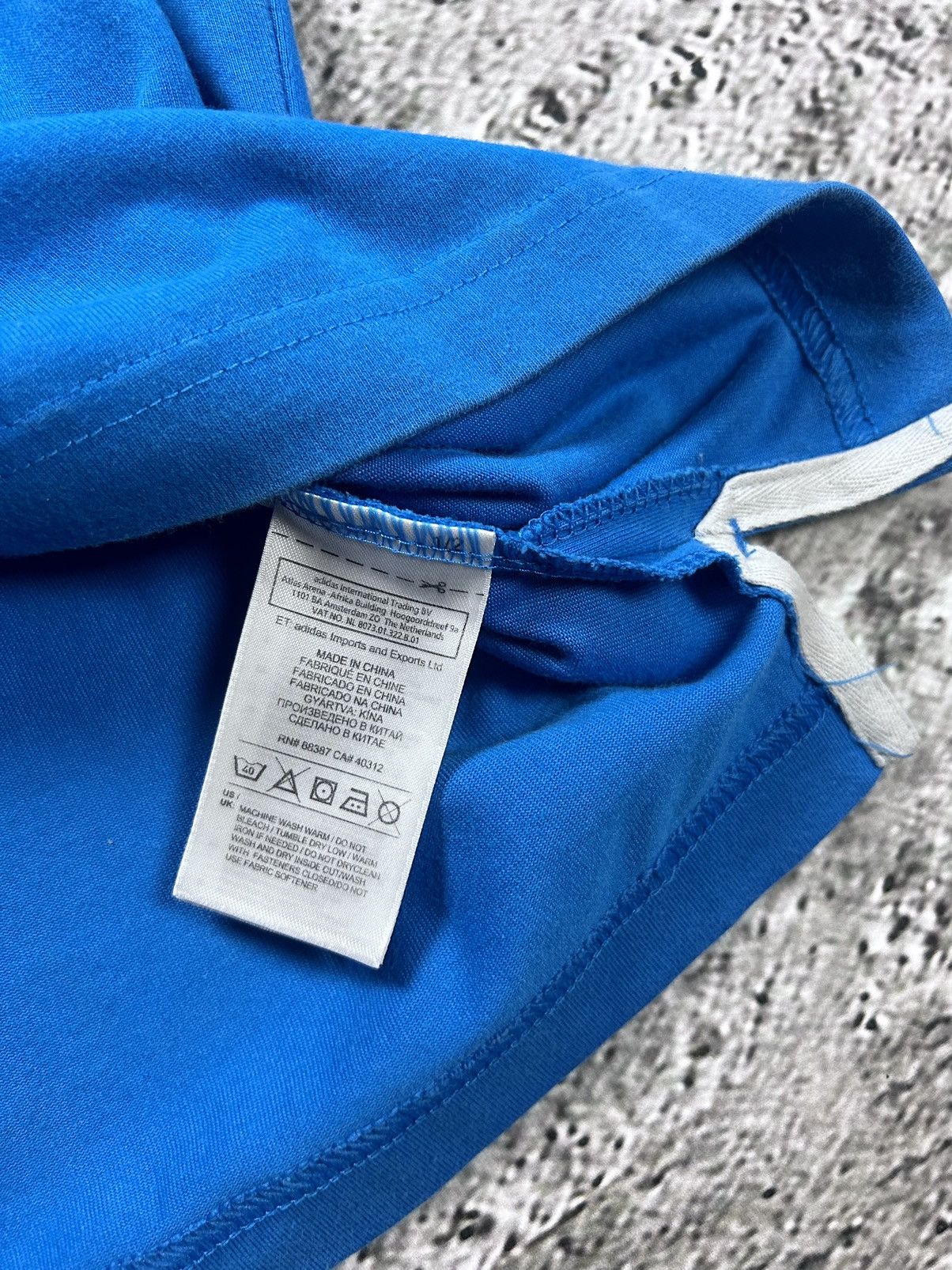 Adidas × Vintage Italy Adidas vintage polo T-shirt blue Chief Keef Size US XL / EU 56 / 4 - 4 Thumbnail