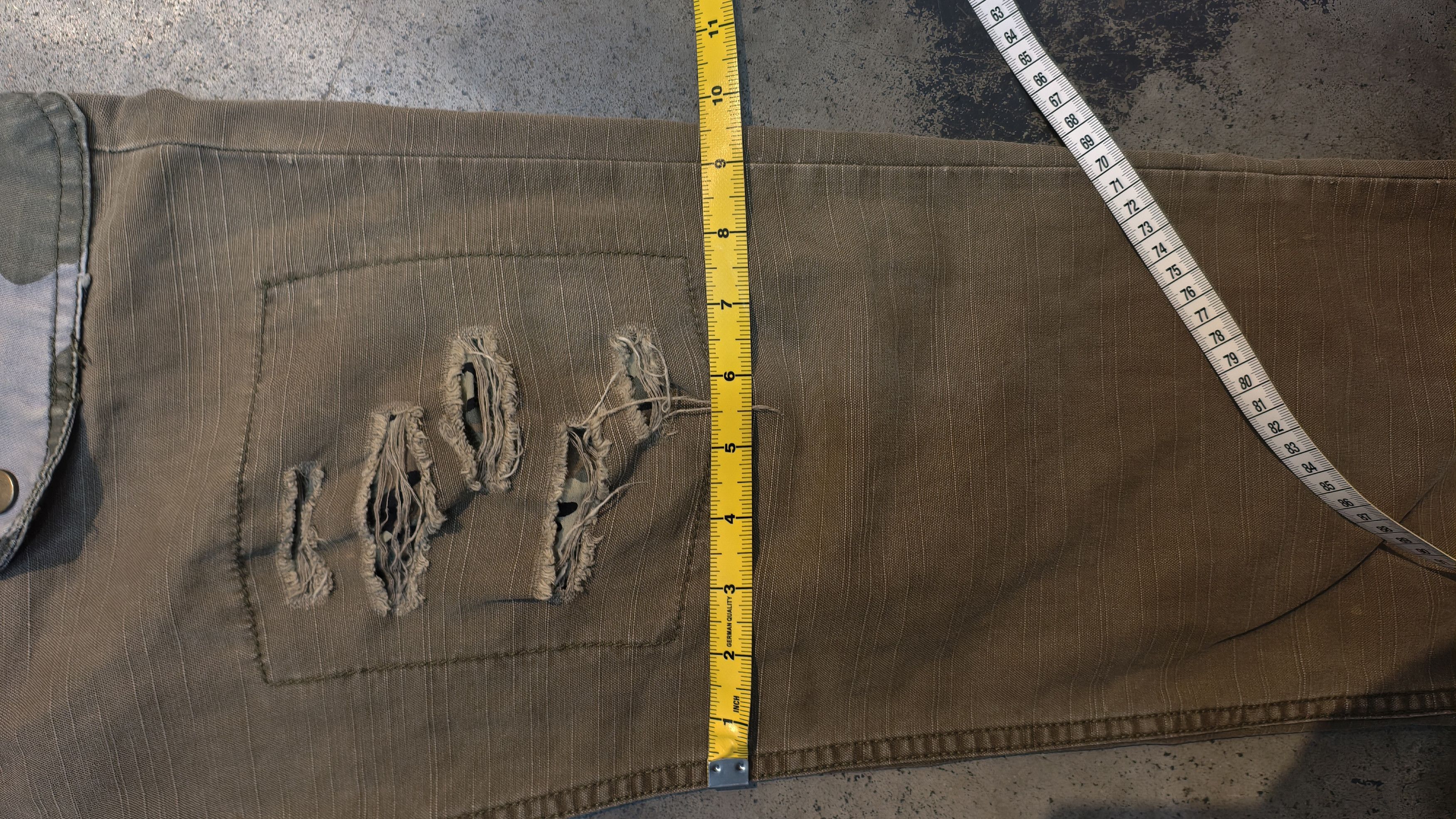 Stussy Stussy camo distressed design Size US 30 / EU 46 - 19 Thumbnail