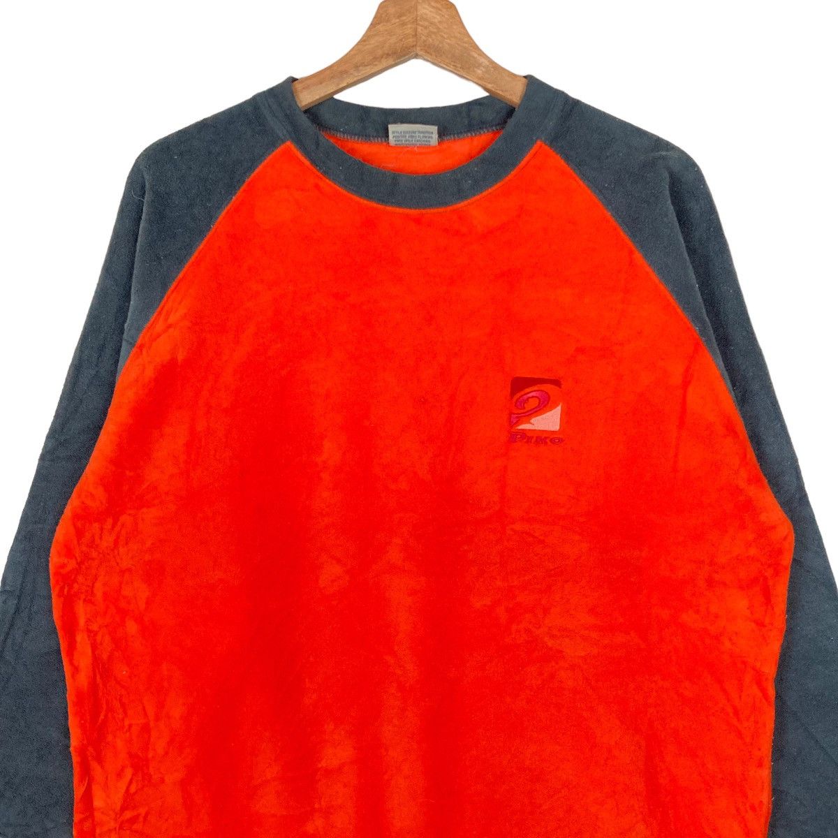 Vintage Vintage Piko Hawaii Two Tone Pullover Jumper Fleece Size US M / EU 48-50 / 2 - 2 Thumbnail