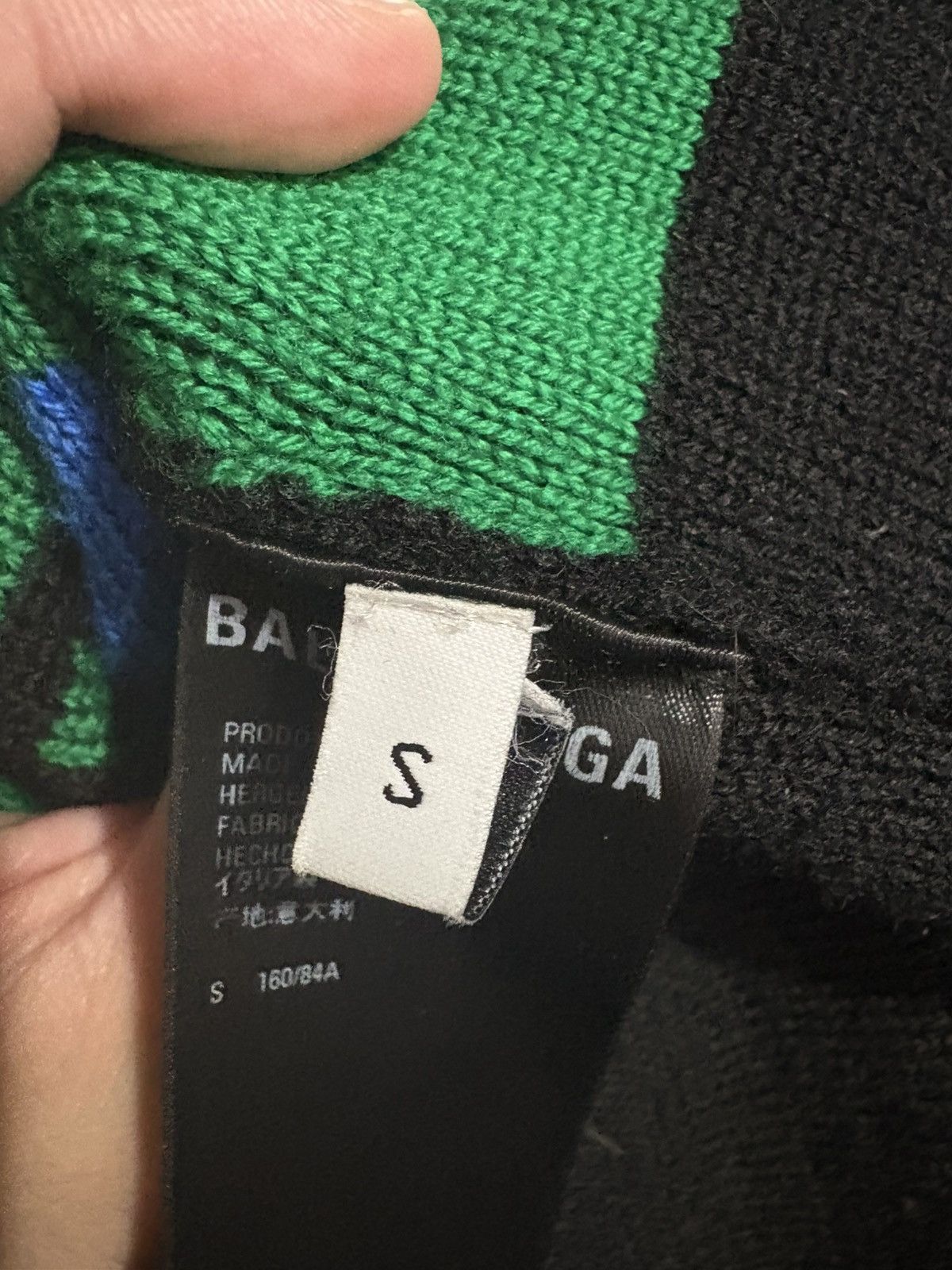 Balenciaga Balenciaga Language sweater Size US S / EU 44-46 / 1 - 2 Thumbnail