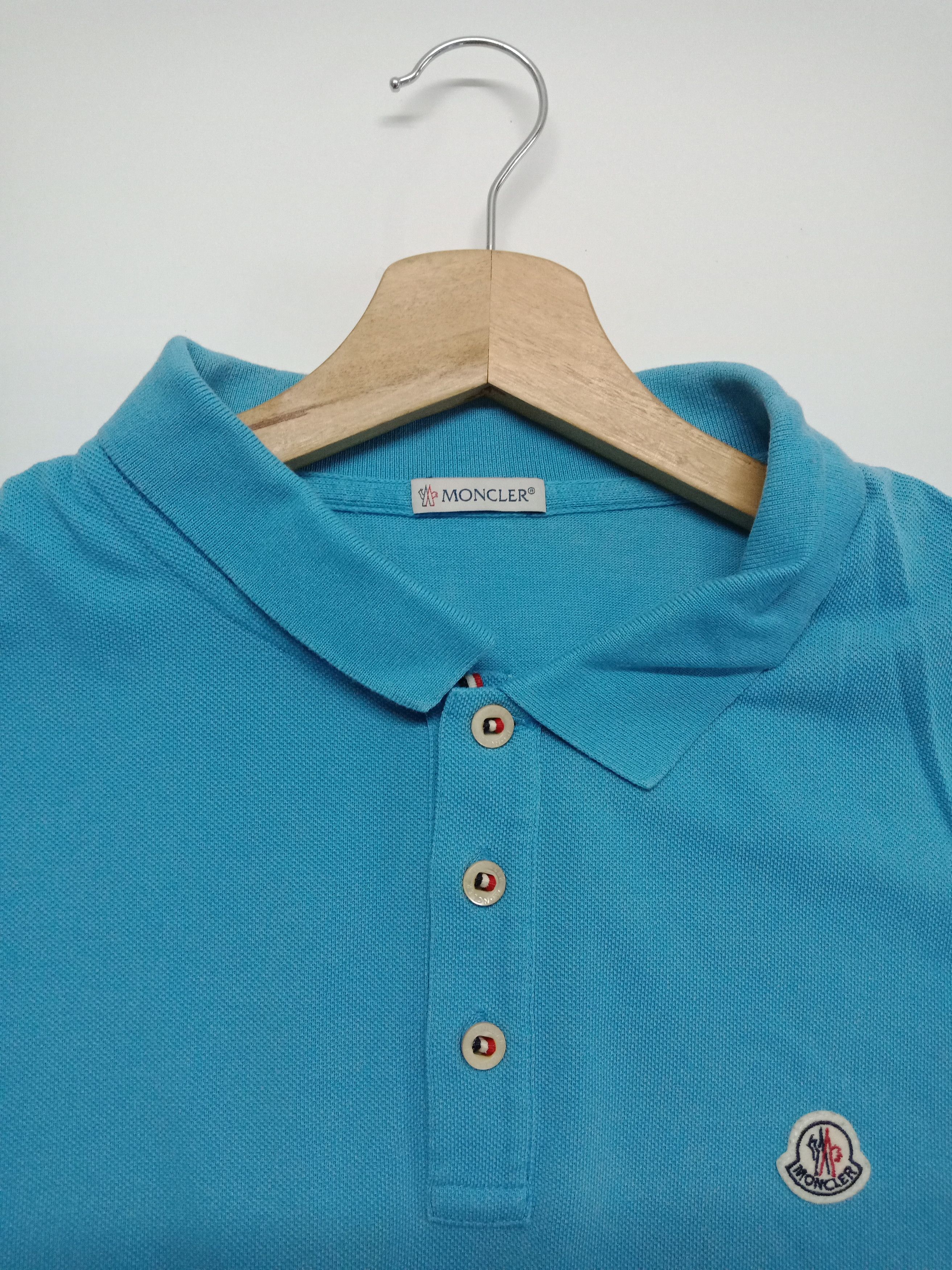 Moncler Moncler Polo #D Size US L / EU 52-54 / 3 - 3 Thumbnail