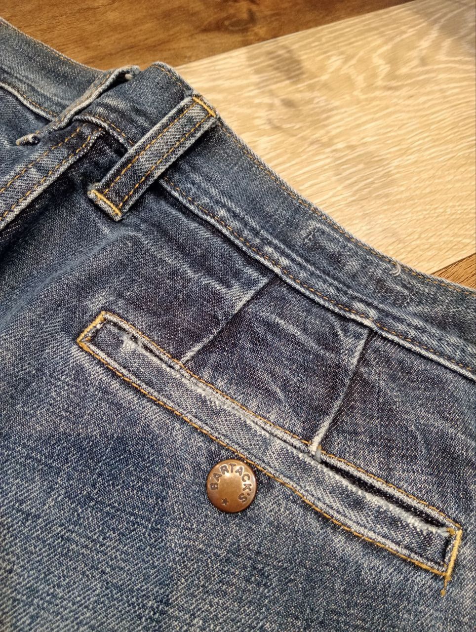 Japanese Brand JAPANESE BARTACK'S 4 POCKET DENIM PANTS - SIZE M Size US 32 / EU 48 - 11 Thumbnail