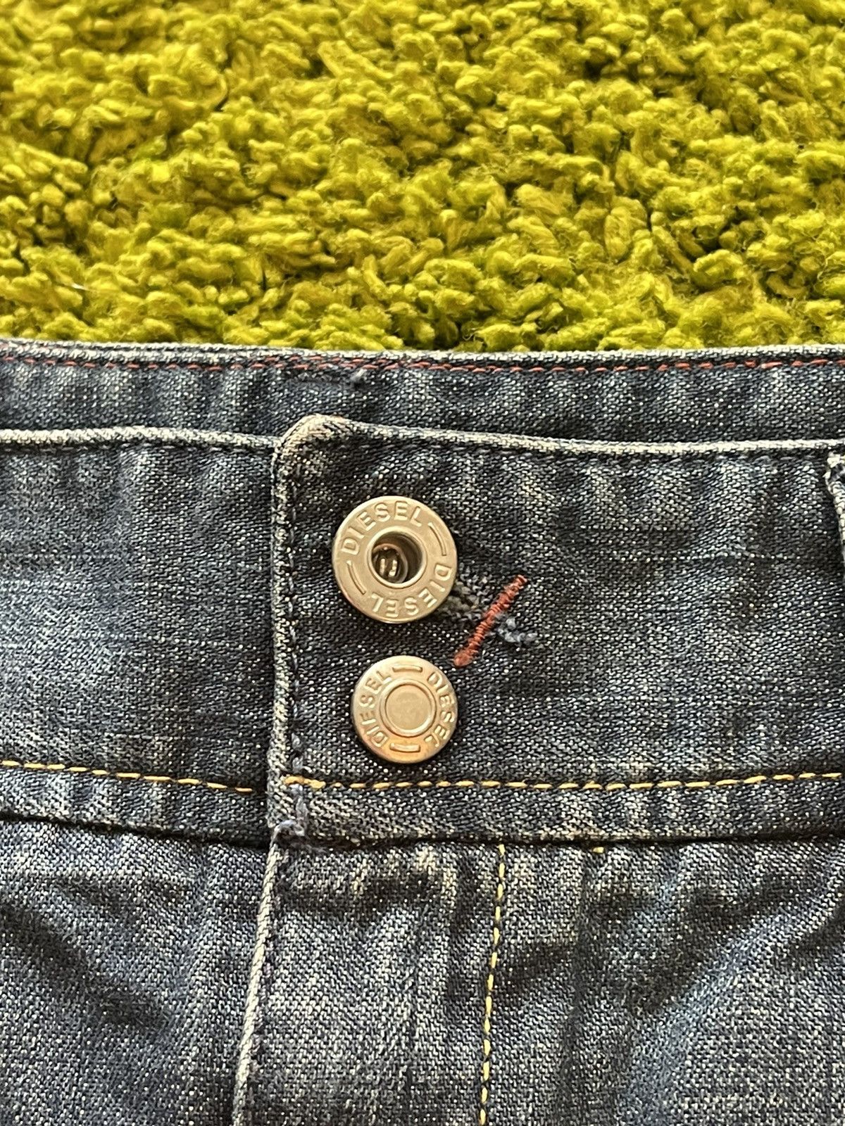 Designer × Diesel × Vintage Diesel 2000s vintage denim mini skirt Y2K Size 28" / US 6 / IT 42 - 3 Thumbnail