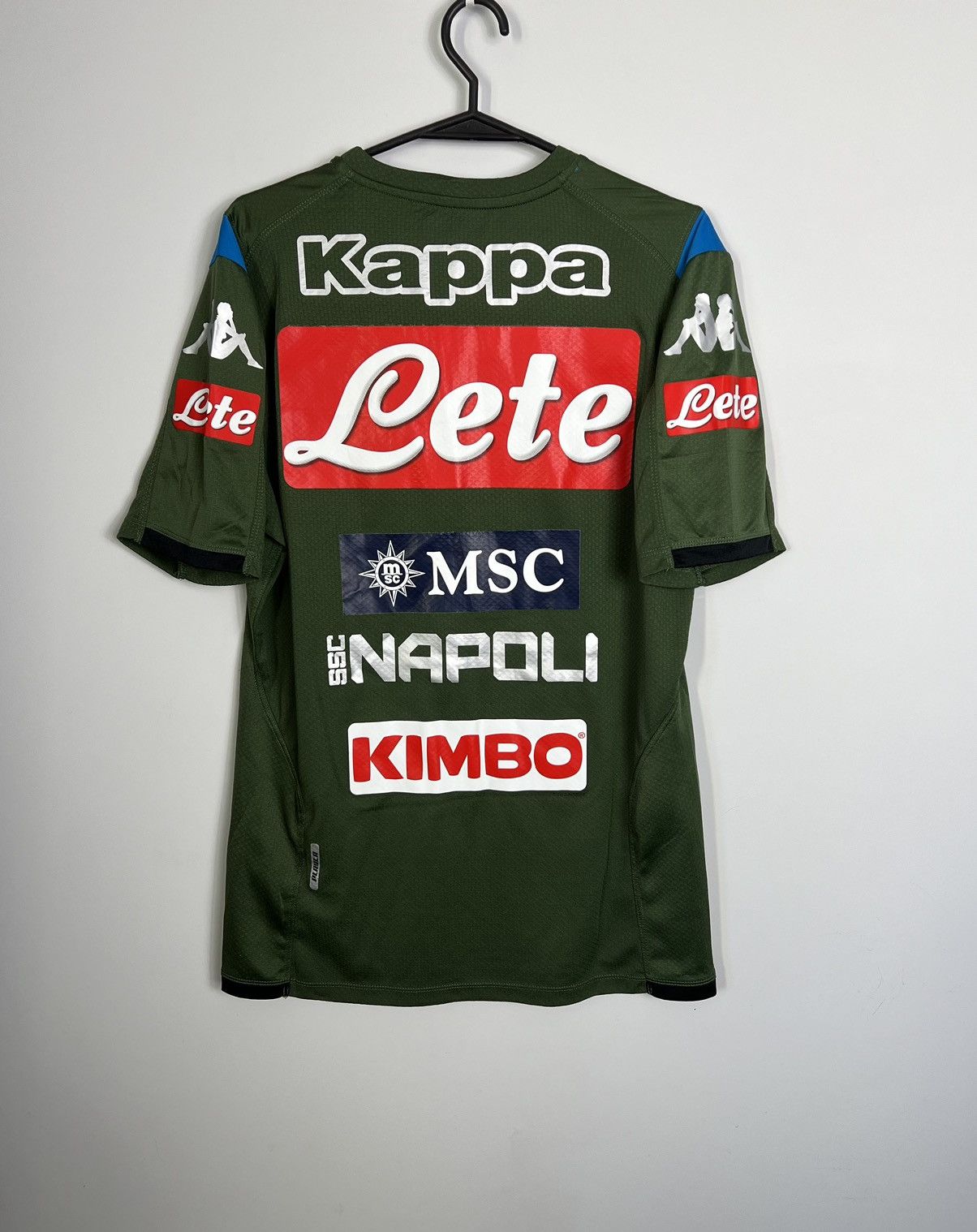 Kappa Kappa SSC Napoli 2019/2020 Soccer Jersey Size US L / EU 52-54 / 3 - 3 Thumbnail
