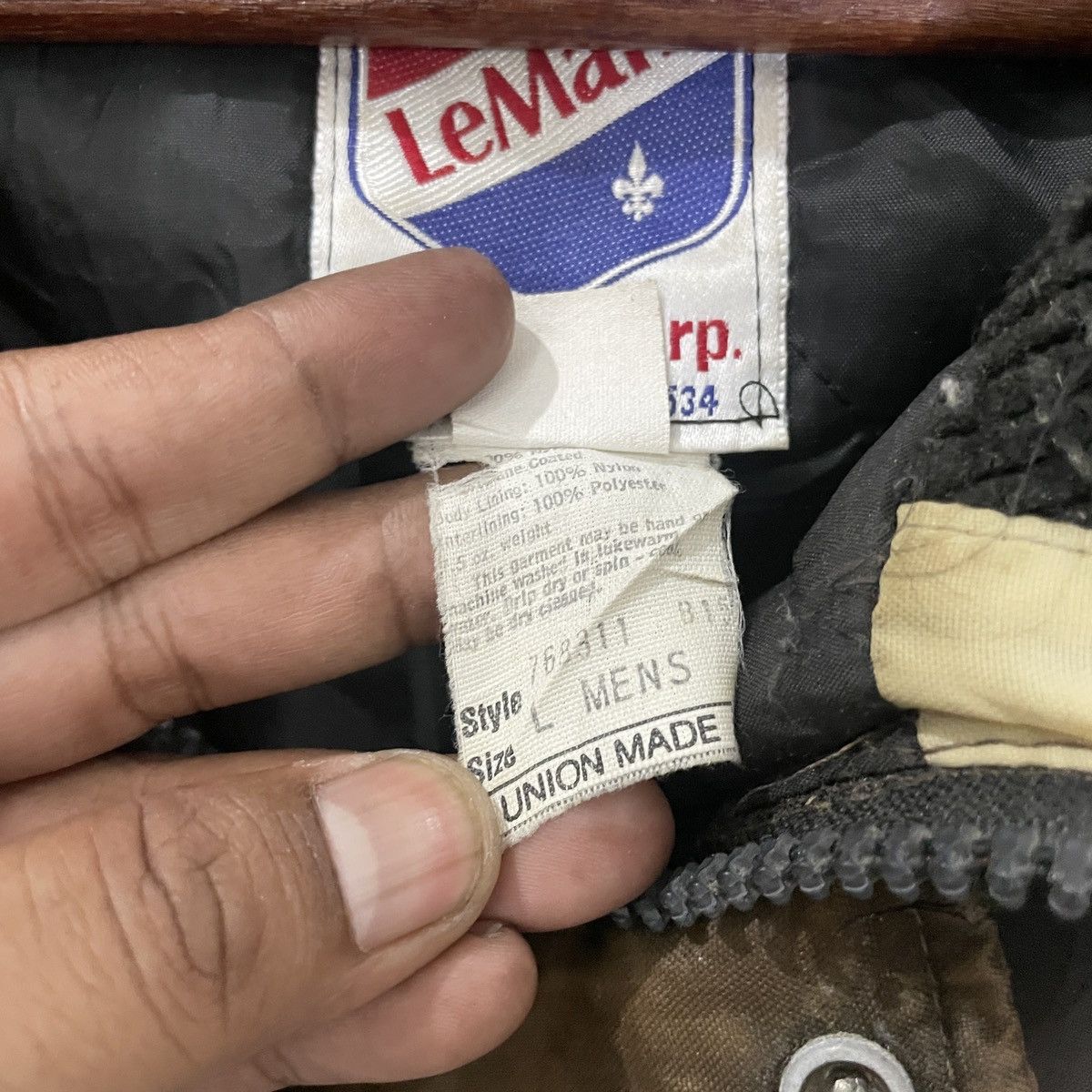 Other Vintage 80s Lemans Corp Jacket Size US XL / EU 56 / 4 - 6 Thumbnail