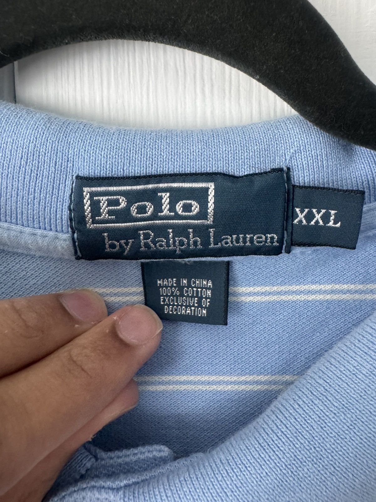 Polo Ralph Lauren Polo by Ralph Lauren XXL Polo Shirt Pink Pony Logo Striped Size US XXL / EU 58 / 5 - 5 Thumbnail