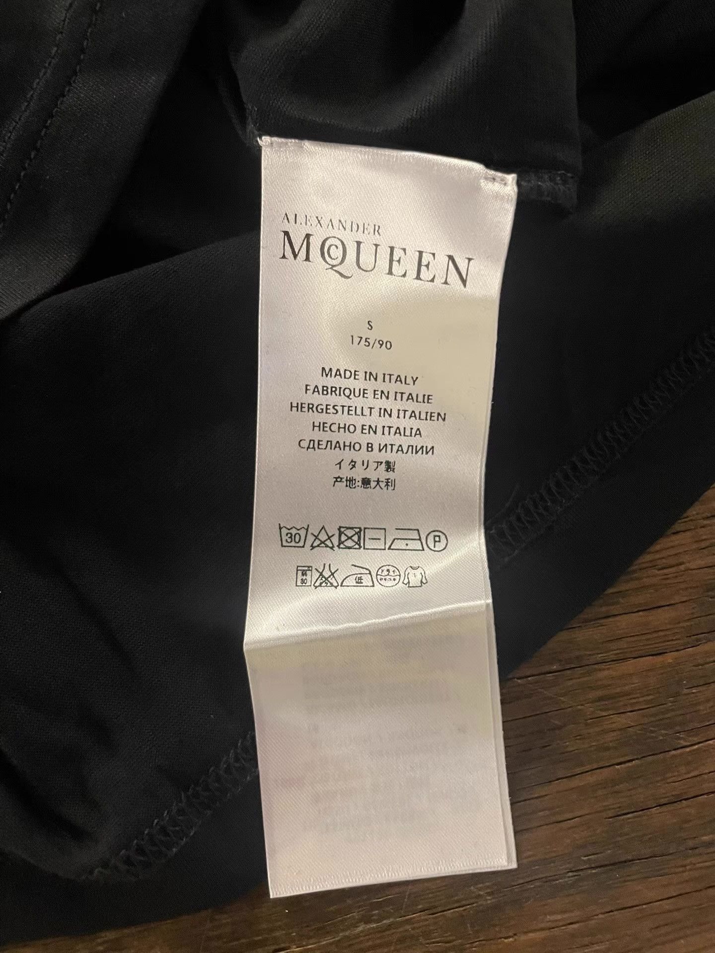 Alexander McQueen Alexander McQueen 16FW skull short‑sleeve T‑shirt。Ｑ25 Size US M / EU 48-50 / 2 - 2 Thumbnail