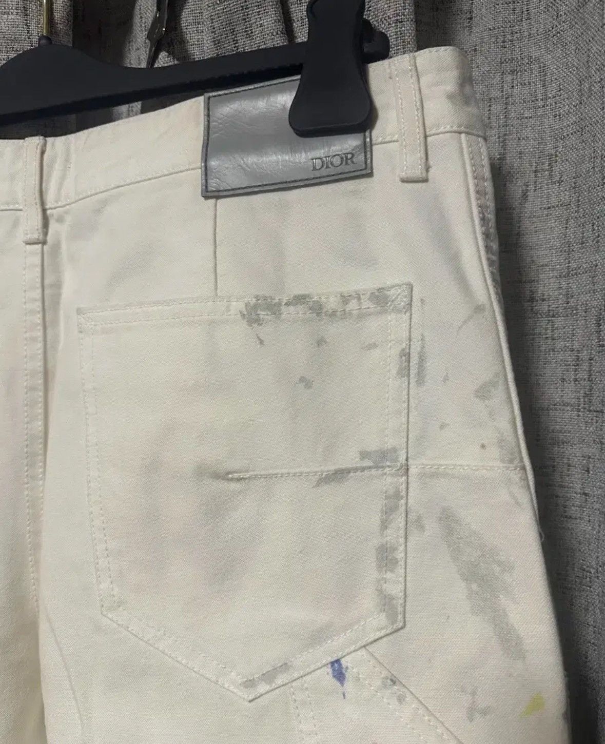 Dior Painting Carpenter Pants Size US 33 - 6 Thumbnail