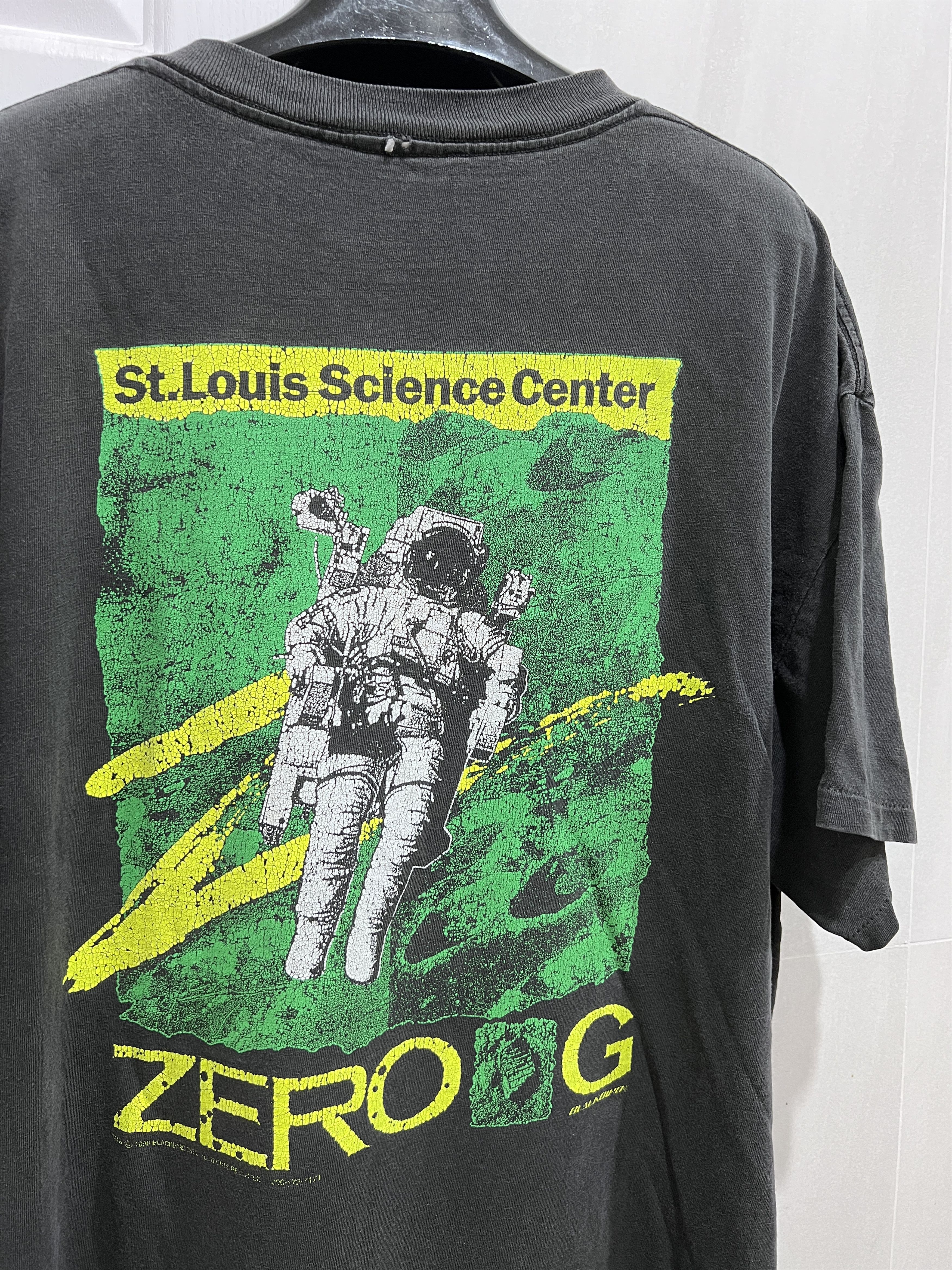 Arts & Science × Vintage Vintage Zero G St.Louis Science Center Promo Tee 2XL Faded Size US XXL / EU 58 / 5 - 1 Thumbnail