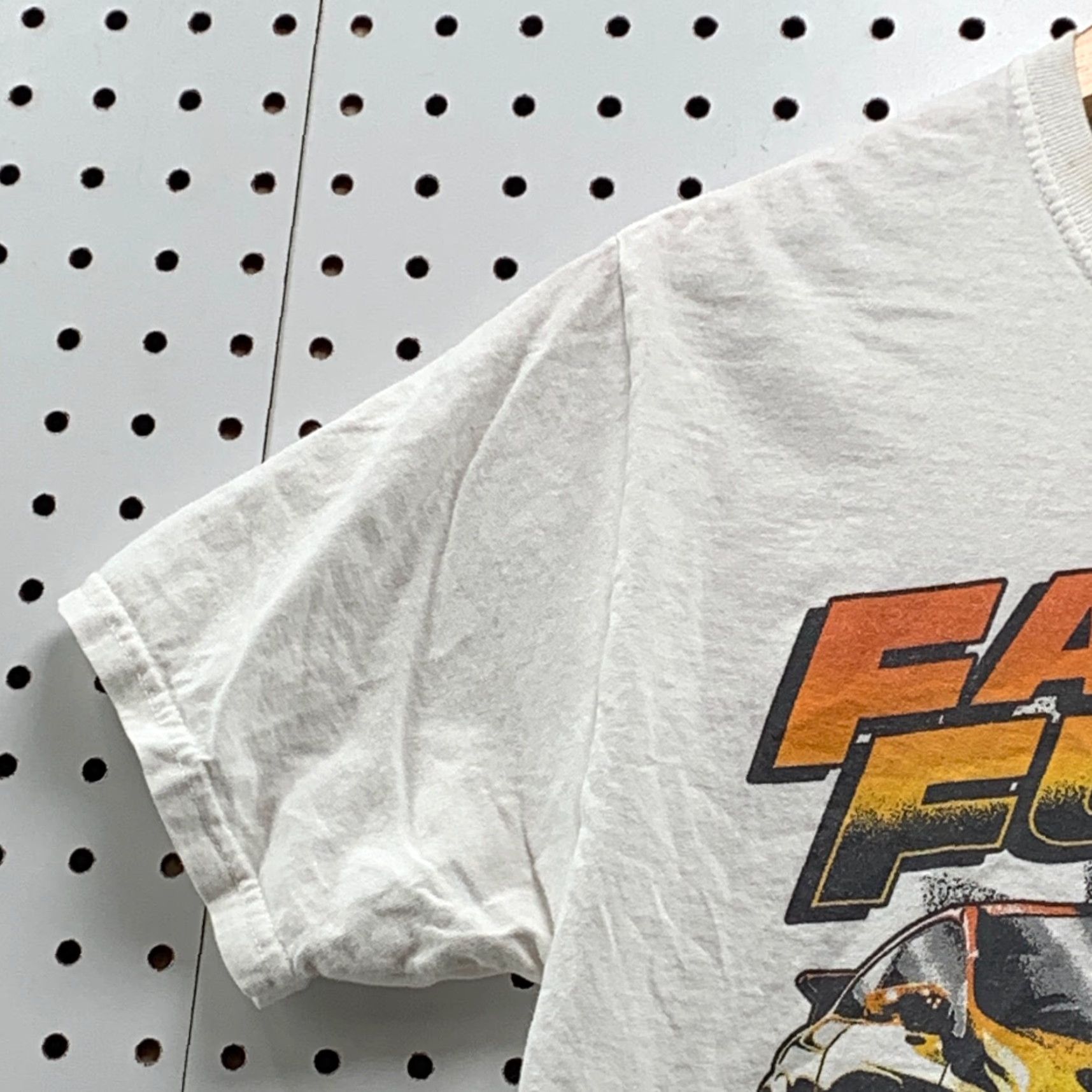 Vintage VINTAGE Fast & Furious T-Shirt Small Street Racing One Quarter Mile At A Time Graphic White Cotton Mens Size US S / EU 44-46 / 1 - 4 Thumbnail