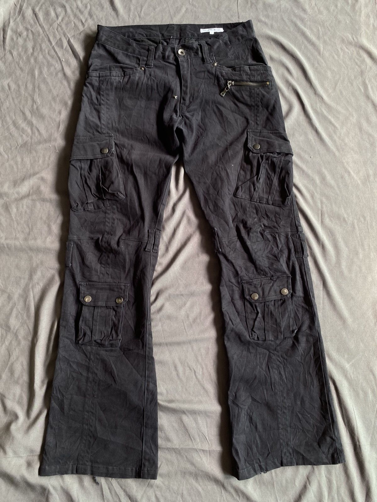 semanticdesign Semanticdesign Flareed Multi Pocket Pants Size US 31 - 1 Thumbnail