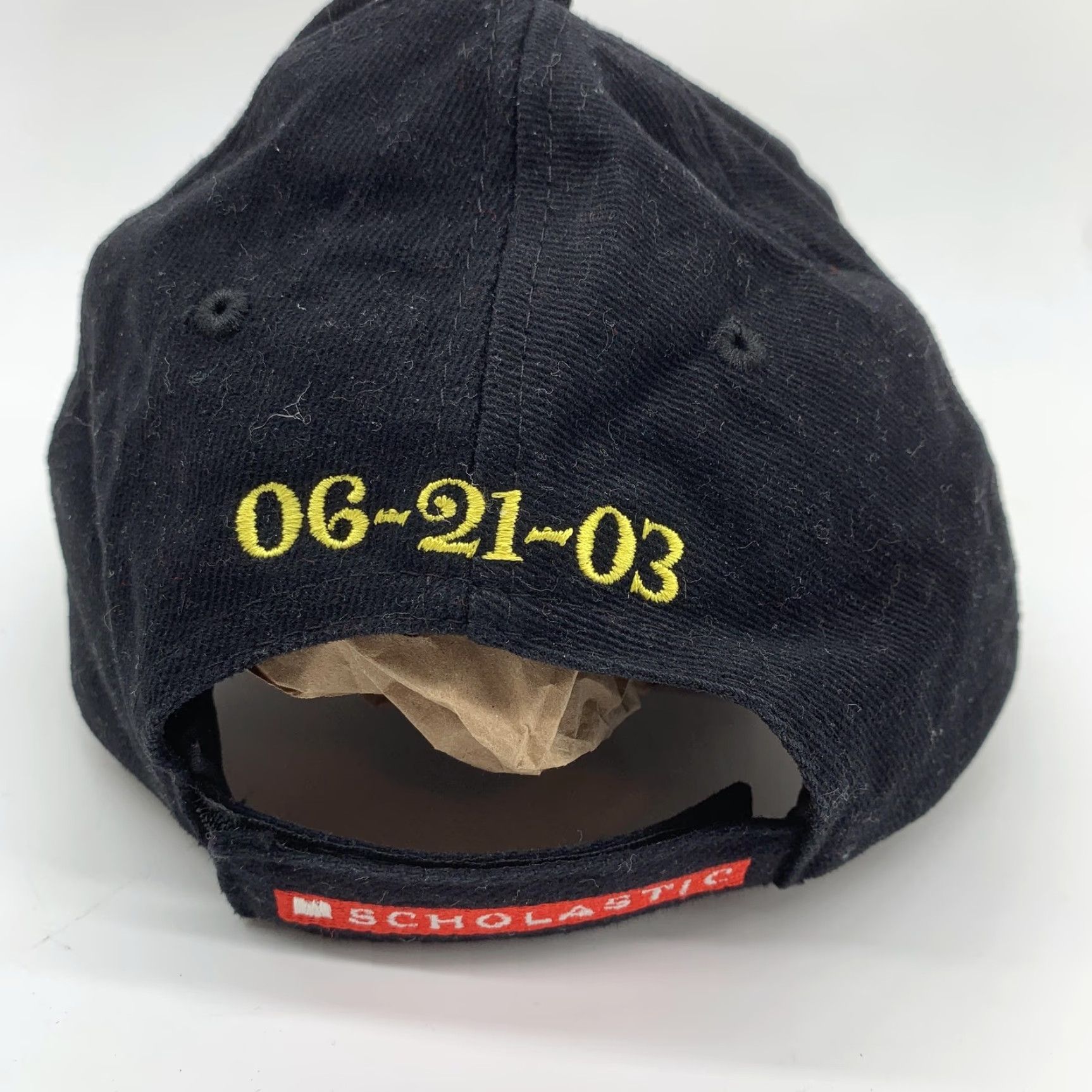 Vintage VINTAGE Harry Potter Hat Cap Strap Back Baseball Black Order Of The Phoenix Hat Size ONE SIZE - 5 Thumbnail