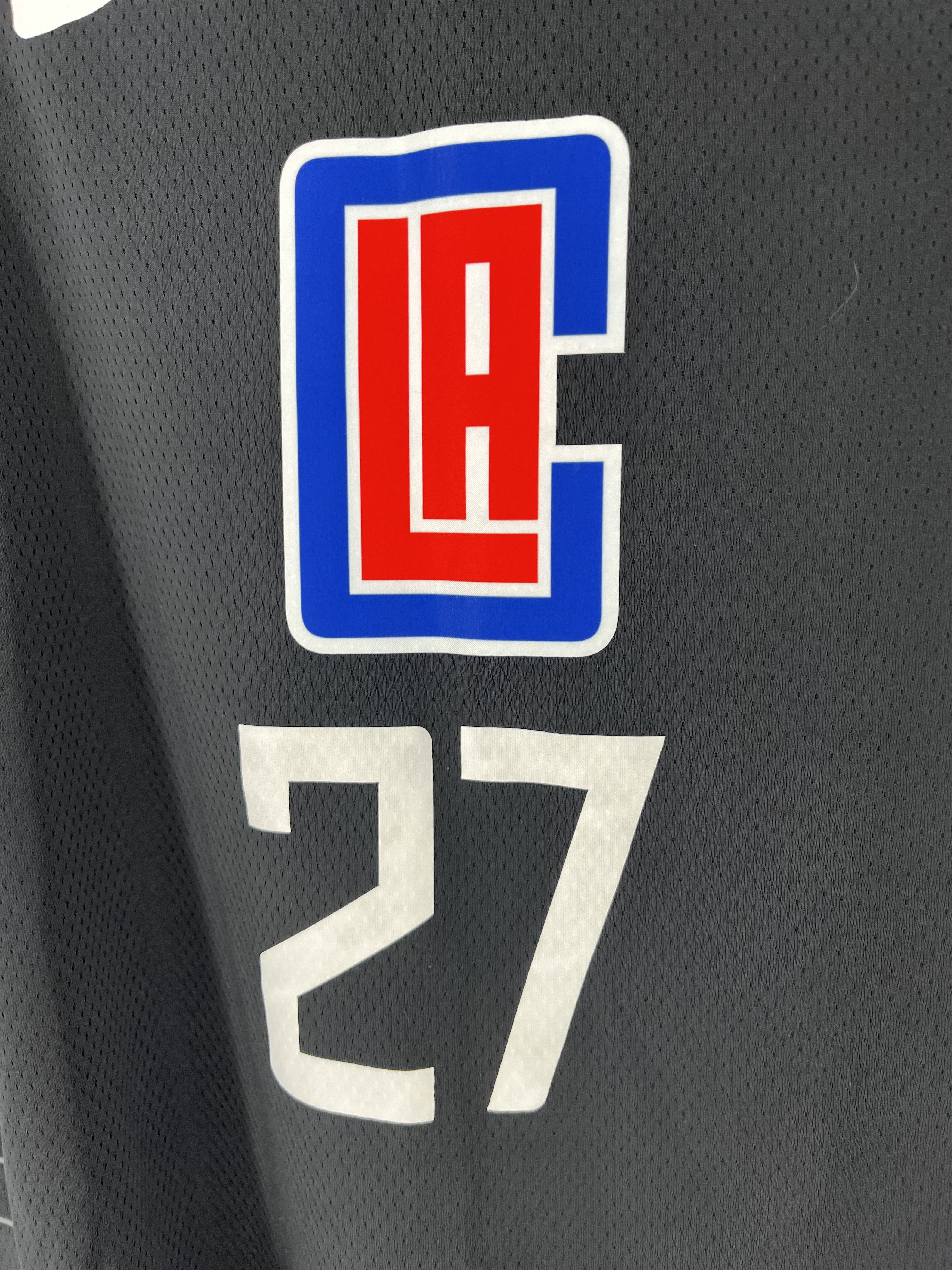 NBA Nike NBA Los Angeles Clippers №27 Tudor Black Size US L / EU 52-54 / 3 - 7 Thumbnail