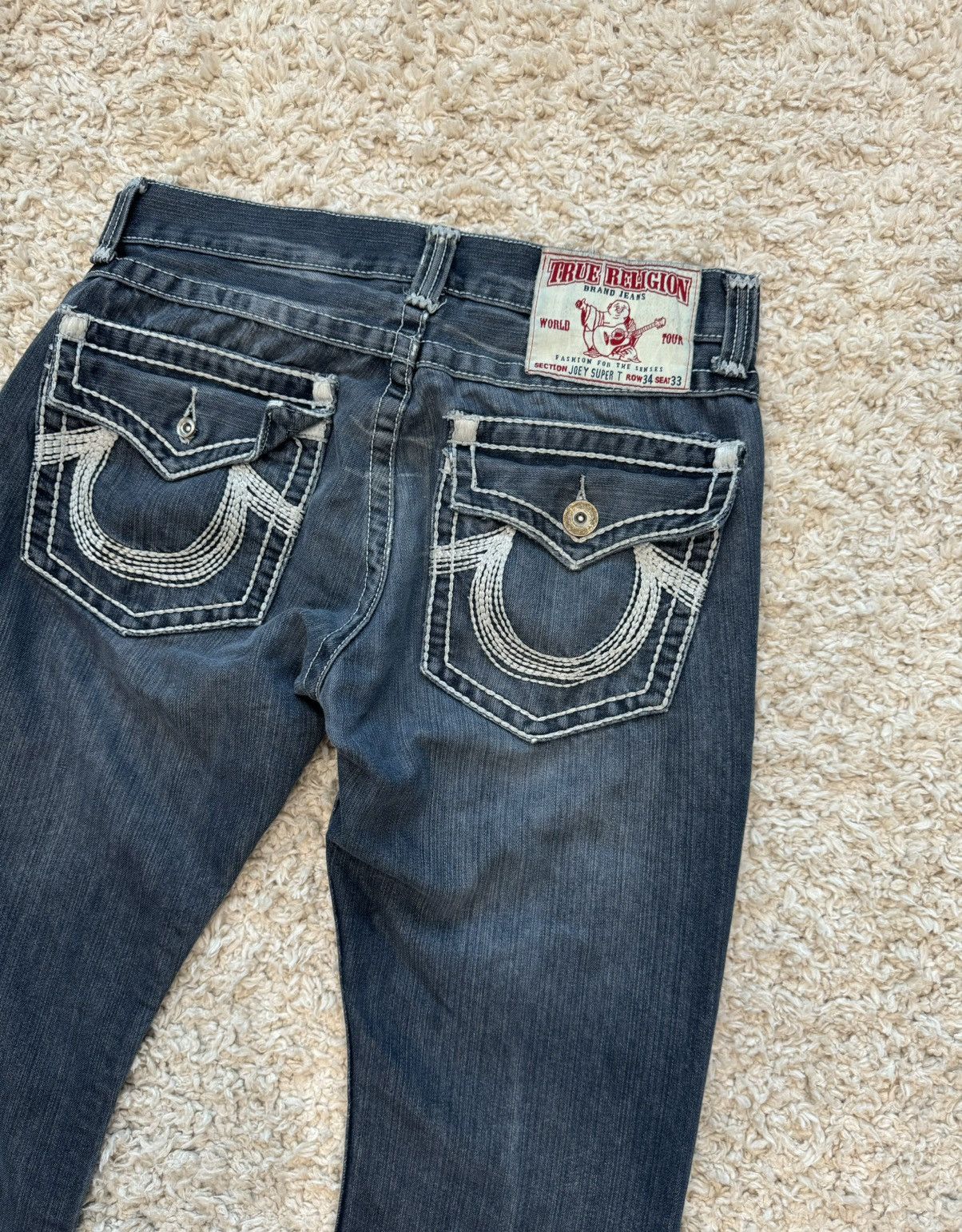True Religion Vintage True Religion Joey Super T Jeans – 34x33