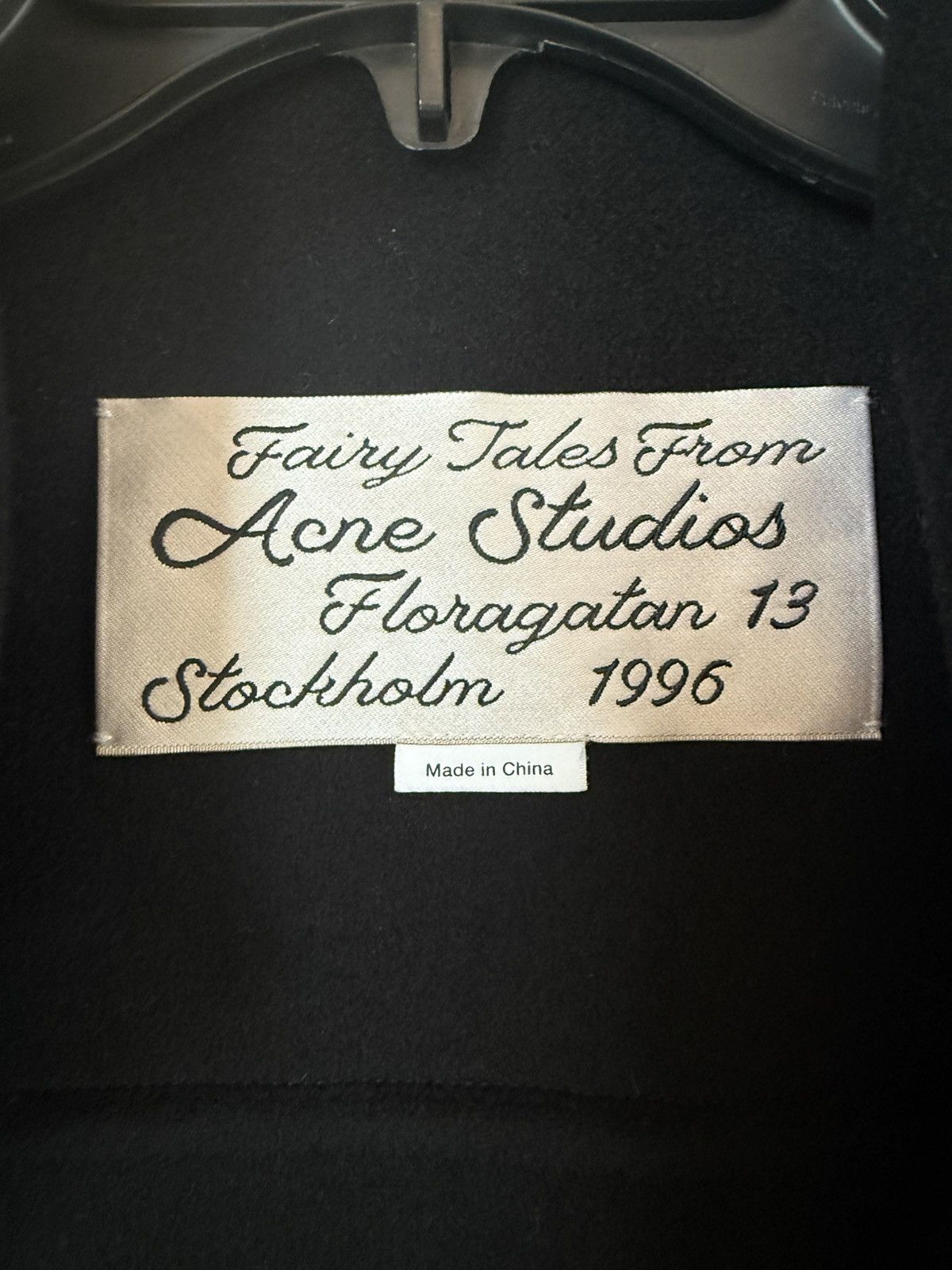 Acne Studios Acne Studios Black Cashmere Jacket Size US S / EU 44-46 / 1 - 7 Thumbnail