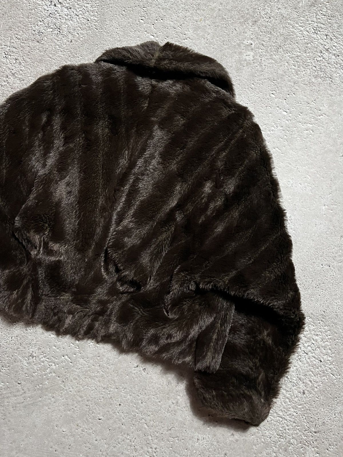 Hysteric Glamour × If Six Was Nine Vintage Full Mohair Fuzzy Faux Fur Fluffy Cropped Jacket OG Size M / US 6-8 / IT 42-44 - 7 Thumbnail