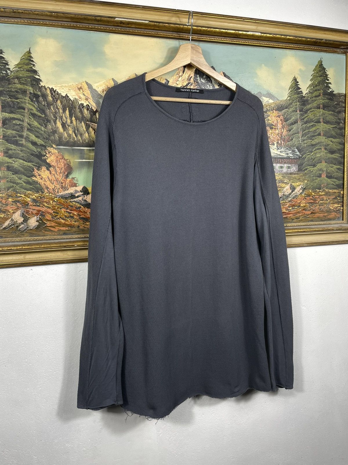Designer × hannes roether Hannes Roether Avant Garde Designer vintage long sleeve Size US XL / EU 56 / 4 - 3 Thumbnail