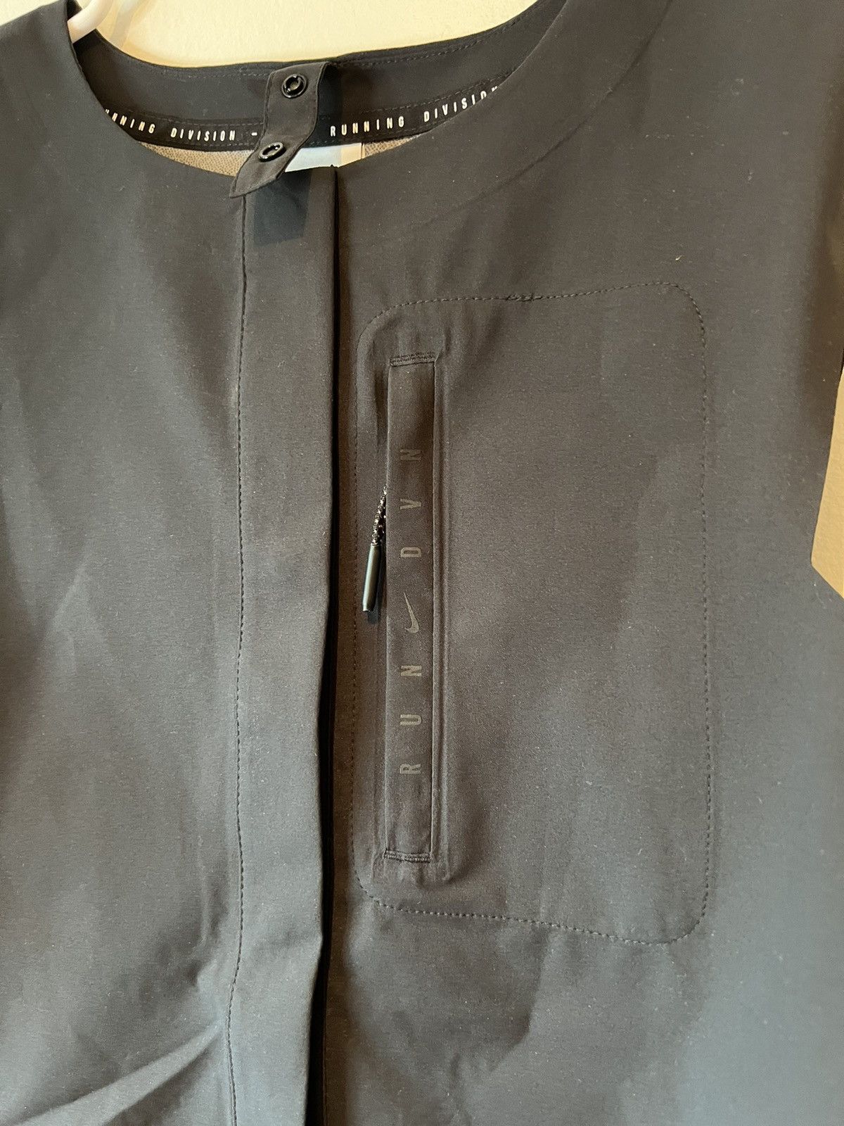 Nike Nike Run Division Black Storm Fit Snap Button Vest Size M Size M / US 6-8 / IT 42-44 - 2 Thumbnail