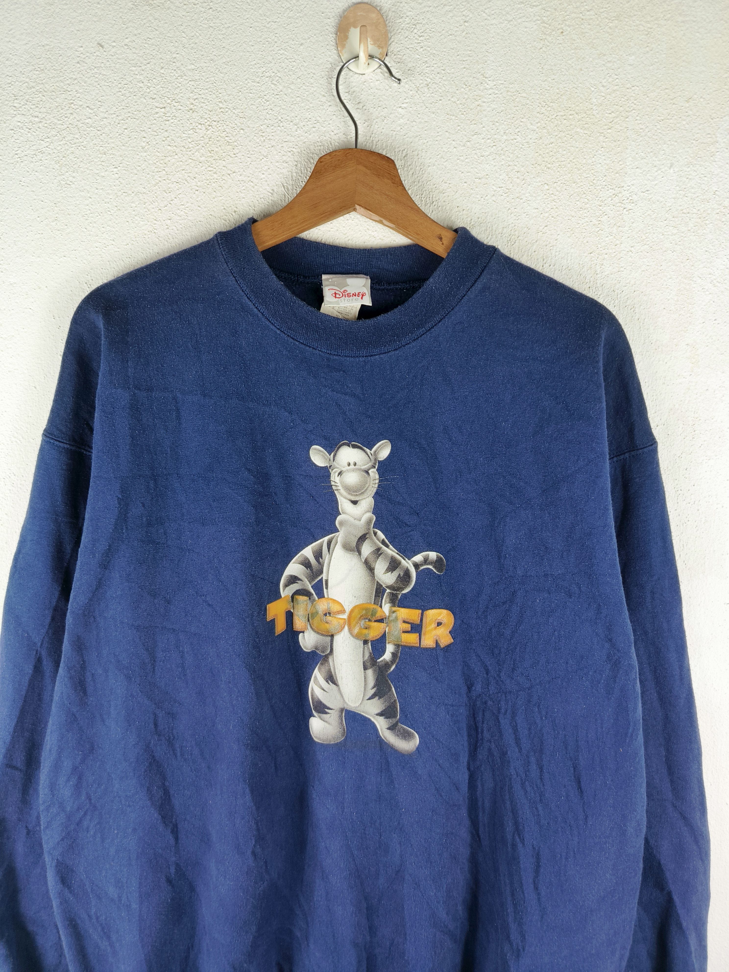 Vintage Vintage 90s Disney Tiger Pooh sweatshirt Size US L / EU 52-54 / 3 - 2 Thumbnail