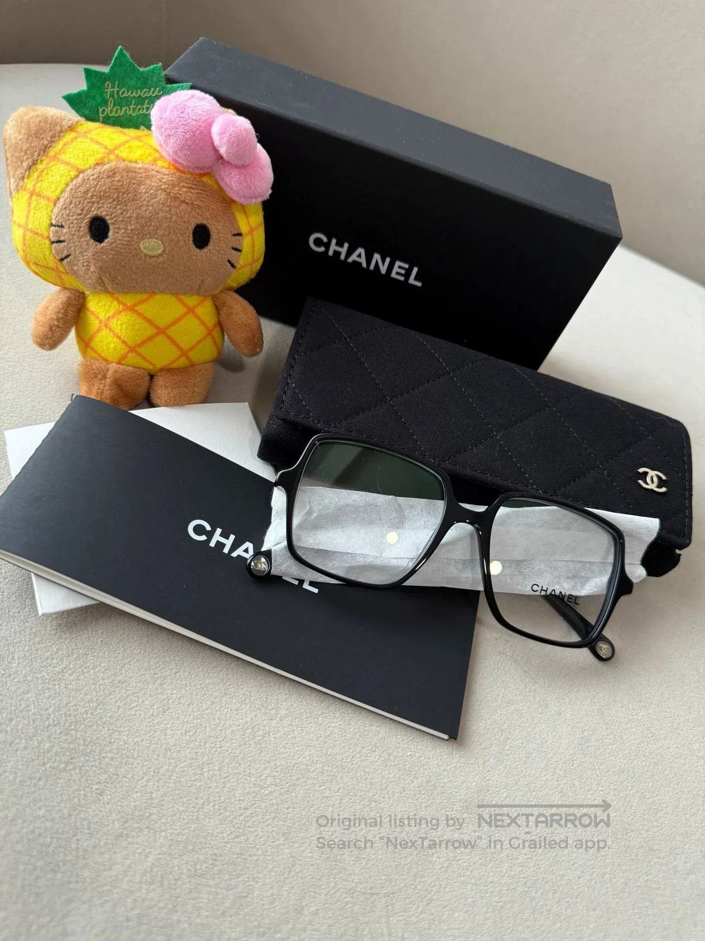 Chanel Chanel CH3448 Eyeglasses Frame. Size ONE SIZE - 3 Thumbnail