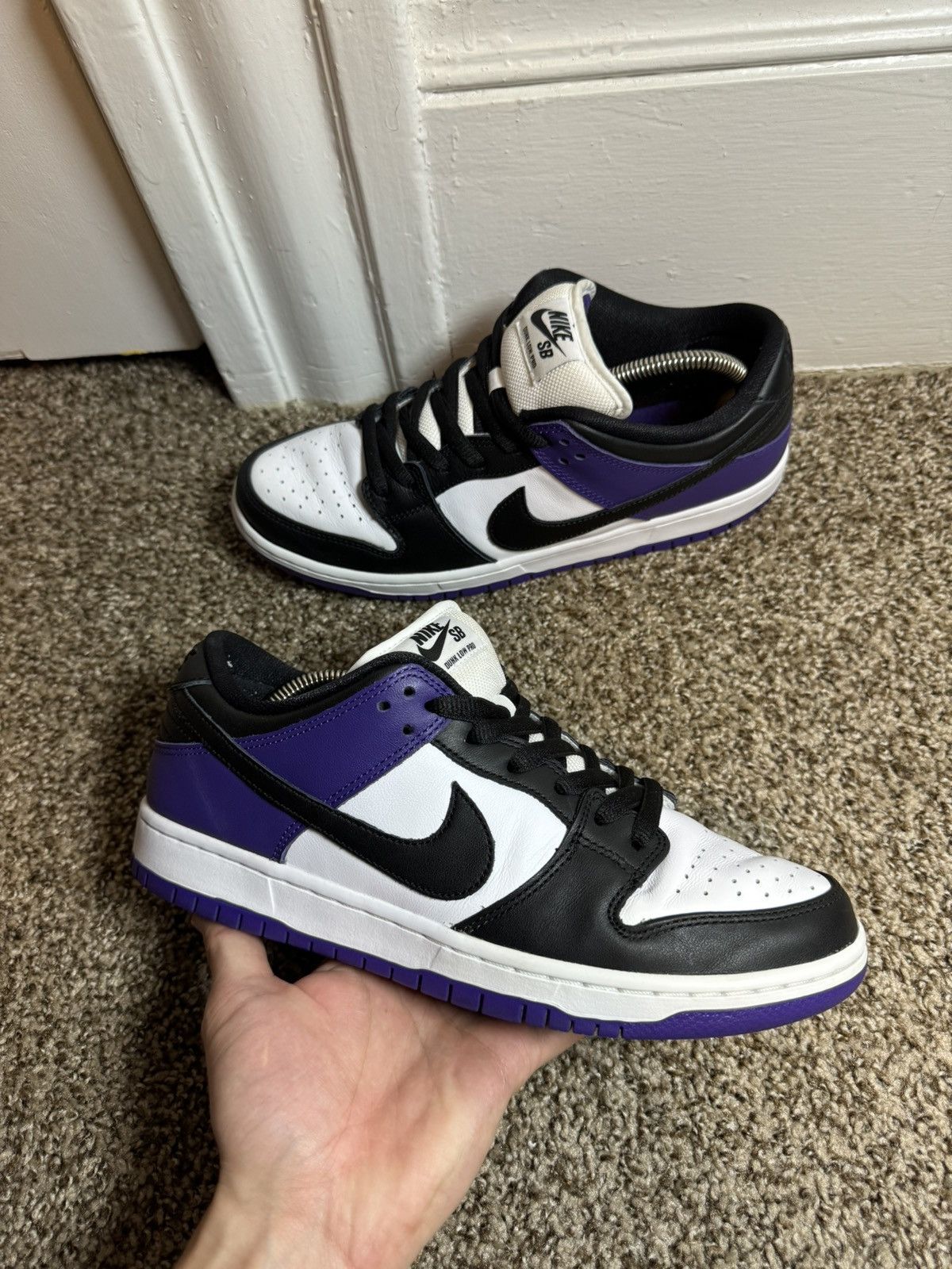 Nike Nike SB Dunk Low Court Purple 2020 Size 9 Men Authentic Size US 9 / EU 42 - 1 Thumbnail