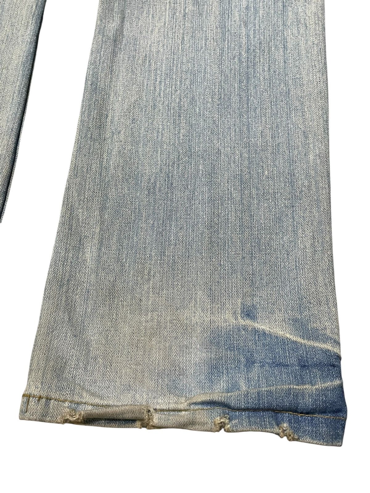 Hysteric Glamour Hysteric Glamour Style I ❤️ Surf Patched Muddy Wash Jeans Size US 32 / EU 48 - 18 Thumbnail