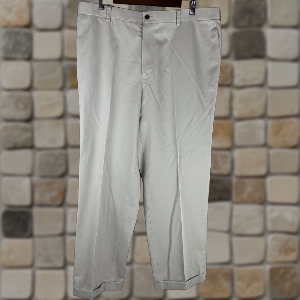 Brooks Brothers Brooks Brothers Pants Mens 38x30 Khaki Advantage Chino Clark Lightweight Cuffed Size US 38 / EU 54 - 1 Thumbnail