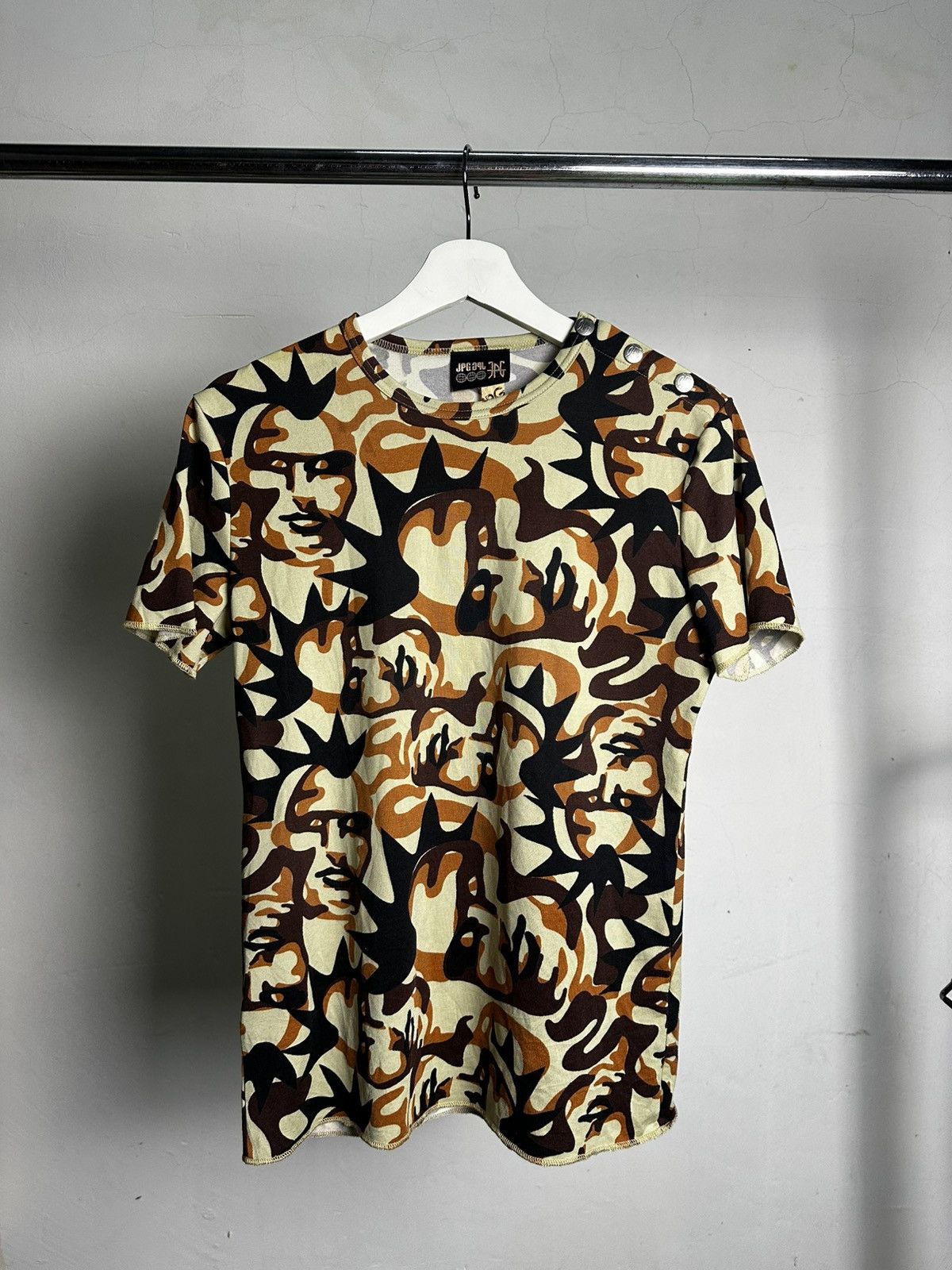 Jean Paul Gaultier 90’s Jean Paul Gaultier Mesh Mohawk Punk tribal Size US M / EU 48-50 / 2 - 1 Thumbnail