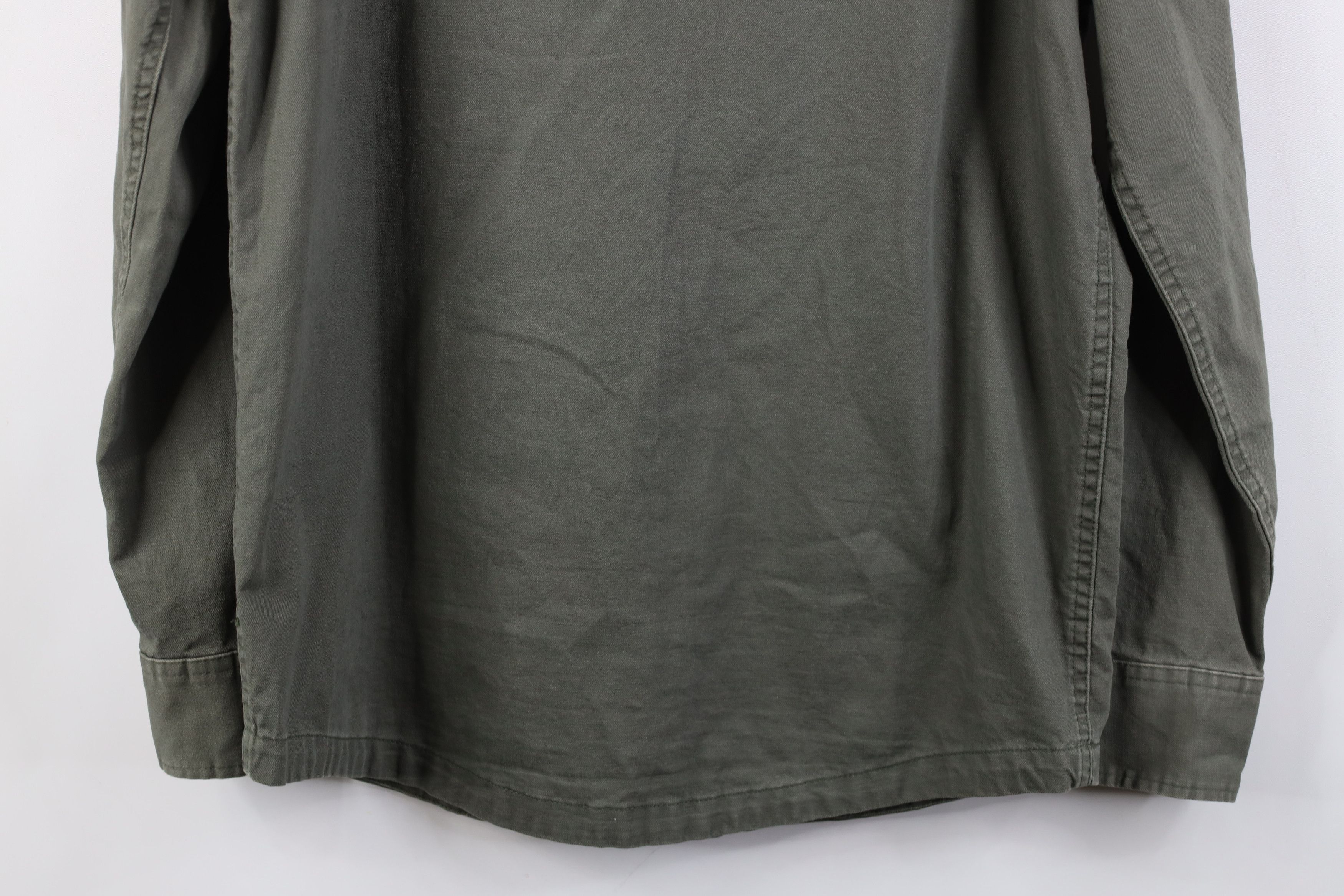 Abercrombie & Fitch Vintage 90s Y2K Abercrombie & Fitch Military Shirt Jacket Size US S / EU 44-46 / 1 - 14 Thumbnail