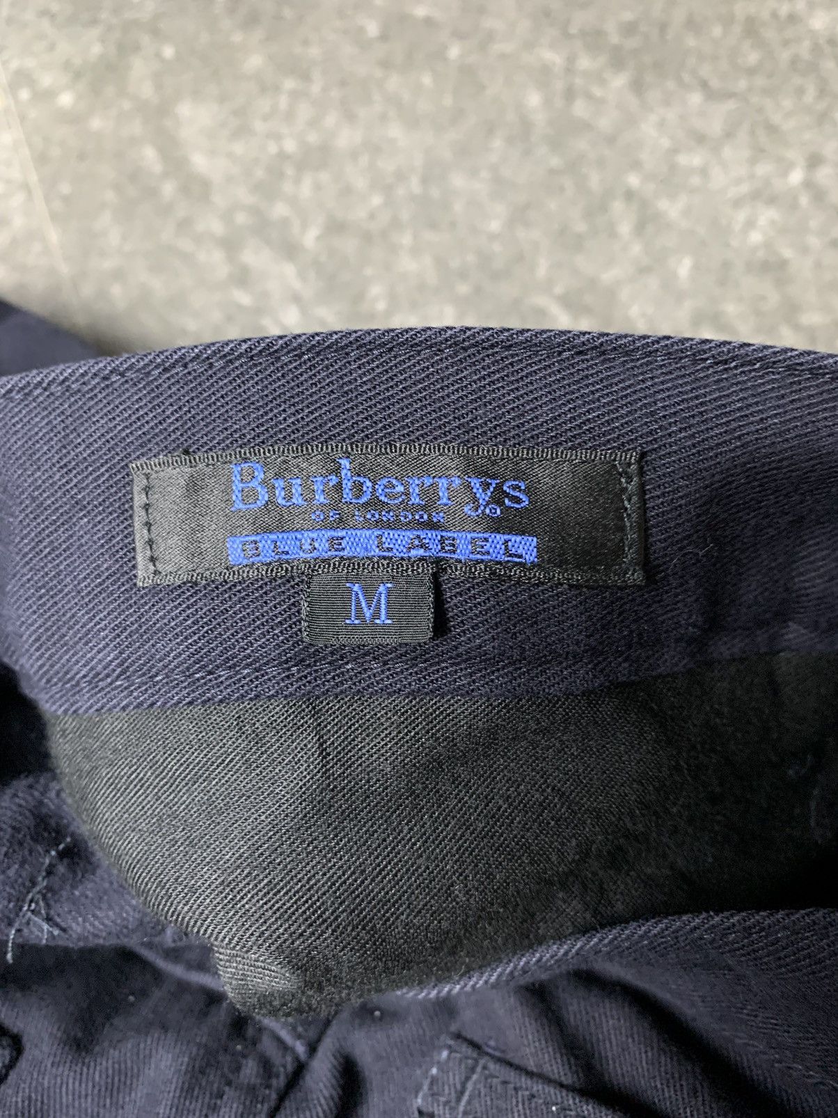 Burberry 1990s Burberrys Blue Label Cotton Pant Size US 30 / EU 46 - 6 Thumbnail