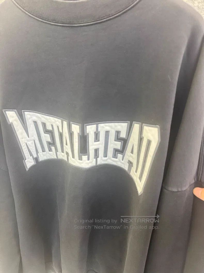Balenciaga Balenciaga Letter Patch Reversible Round Neck Sweatshirt Size US L / EU 52-54 / 3 - 2 Thumbnail