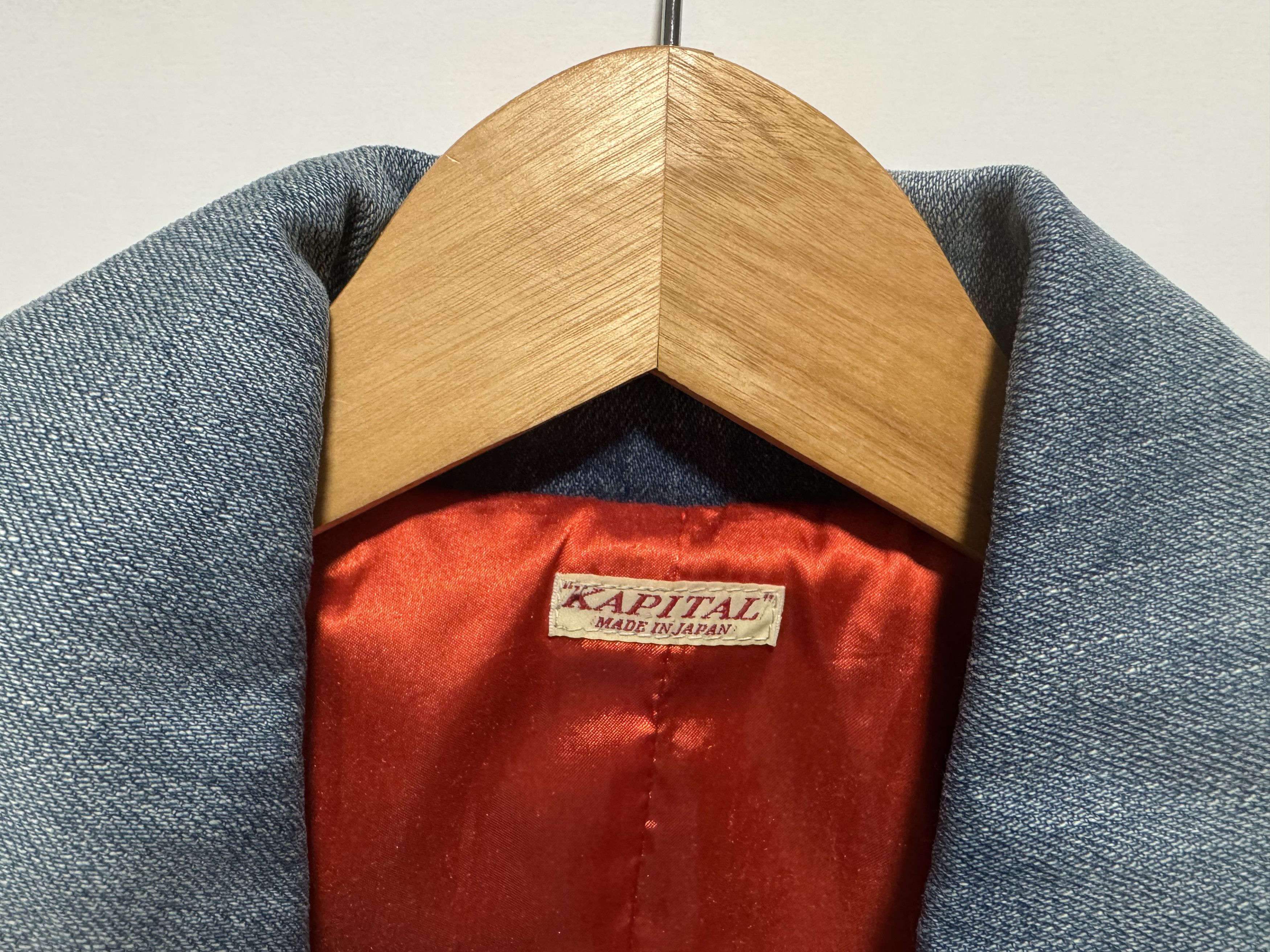 Kapital [3] 10oz Denim Riders Jacket (SS16) Size US L / EU 52-54 / 3 - 6 Thumbnail