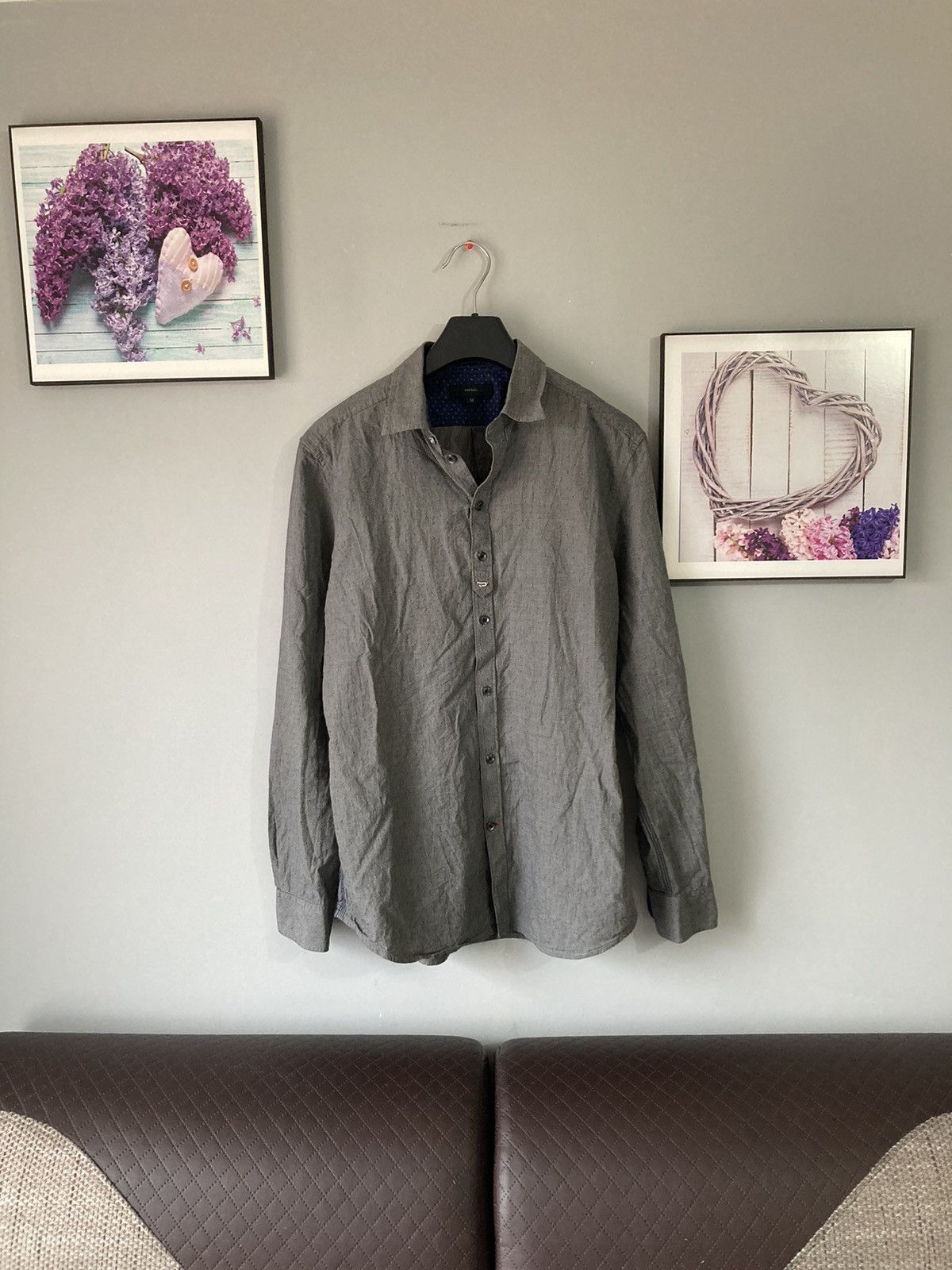 Diesel × Vintage Diesel button ups monogram shirt M y2k luxury Size US M / EU 48-50 / 2 - 2 Thumbnail