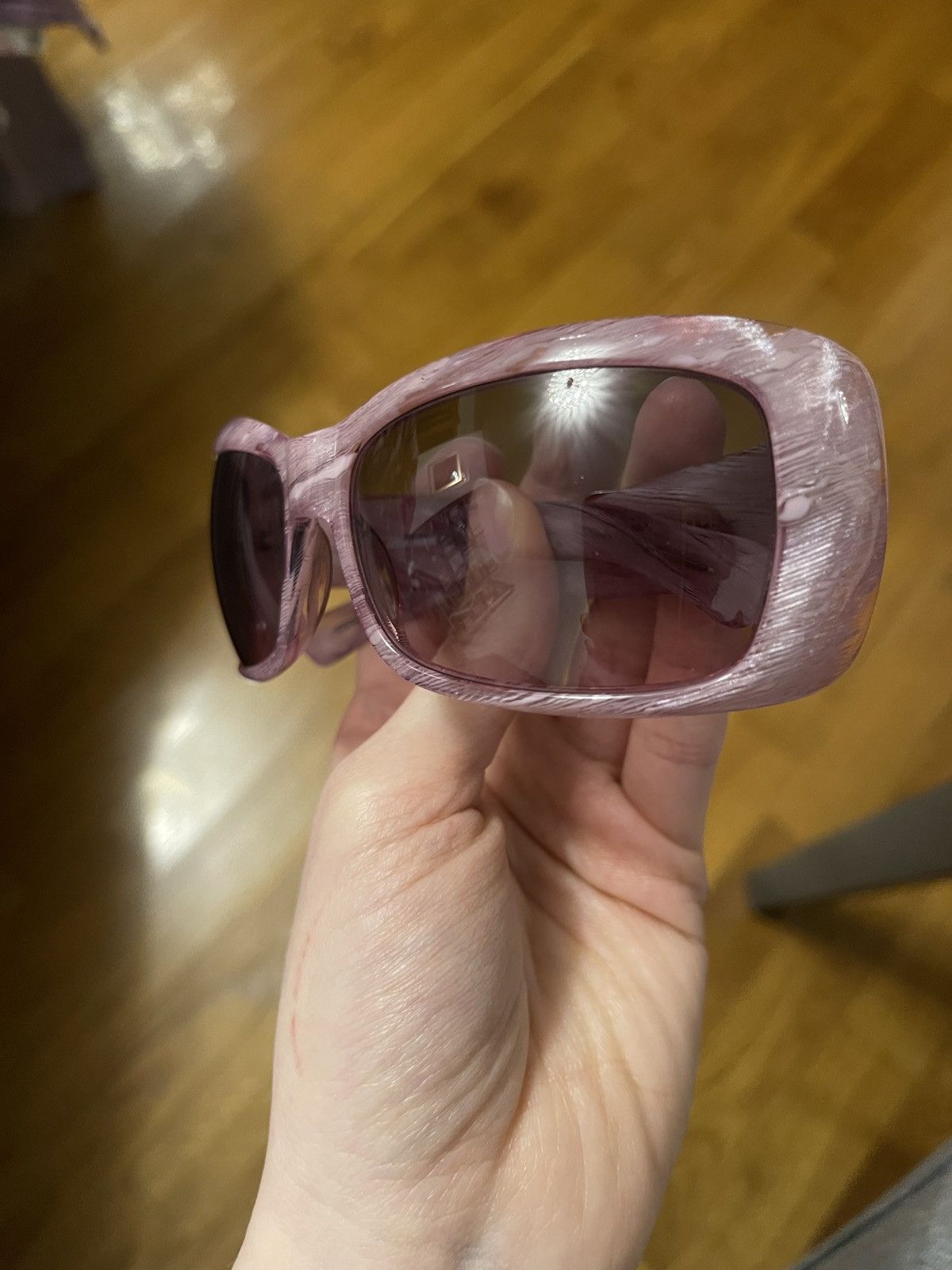 Giorgio Armani GIORGIO ARMANI 53 Sunglasses in color W04UZ Size ONE SIZE - 11 Thumbnail