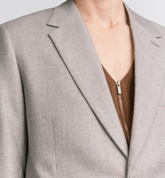Dior o1w1db11225 443C25 Classic Jacket in Gray Size US S / EU 44-46 / 1 - 7 Thumbnail