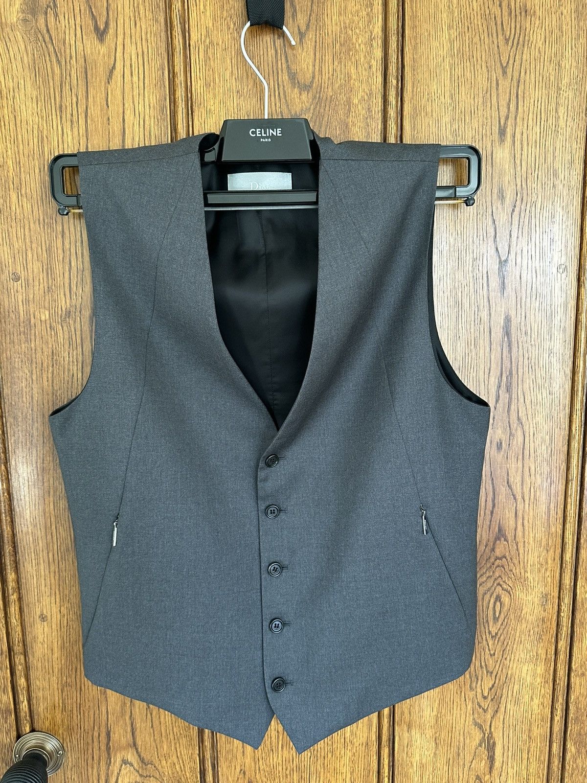 Dior AW13 Dior Homme 2 tone grey 3 piece suit 48 Size 38R - 4 Thumbnail