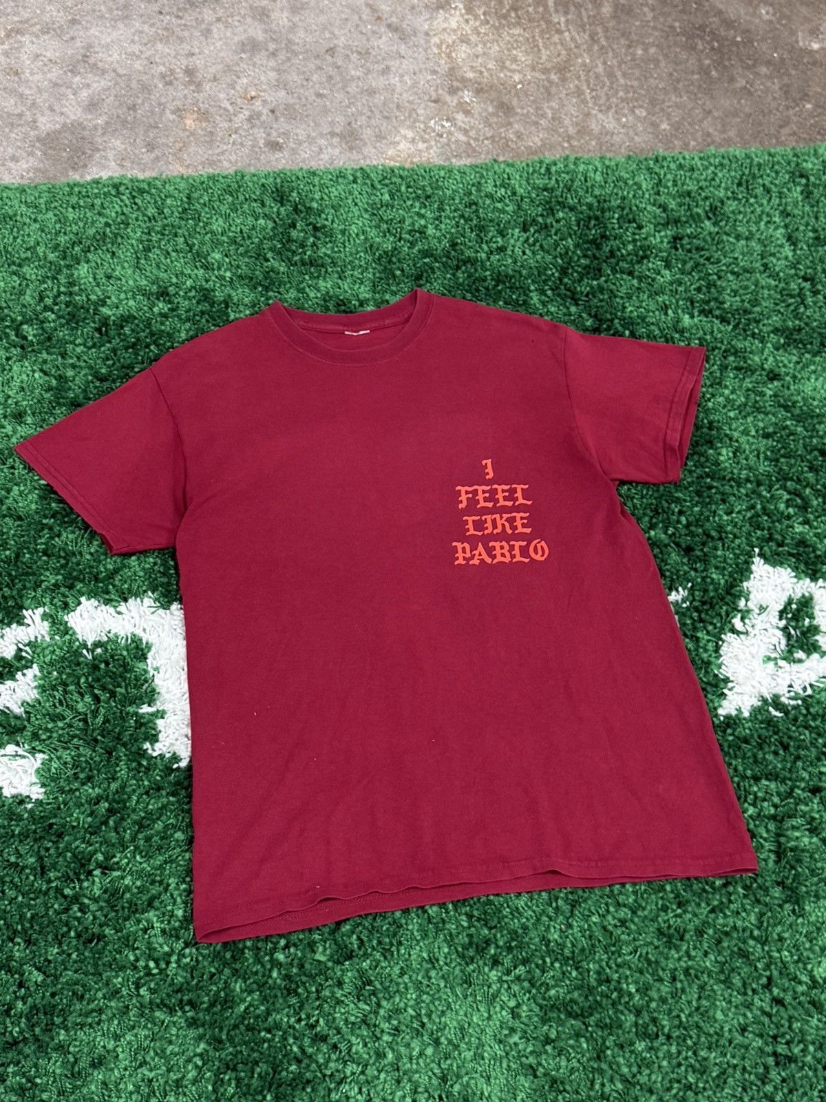 Kanye West Kanye West Life of Pablo Ultralight Dream Tee Cardinal Size US M / EU 48-50 / 2 - 3 Thumbnail