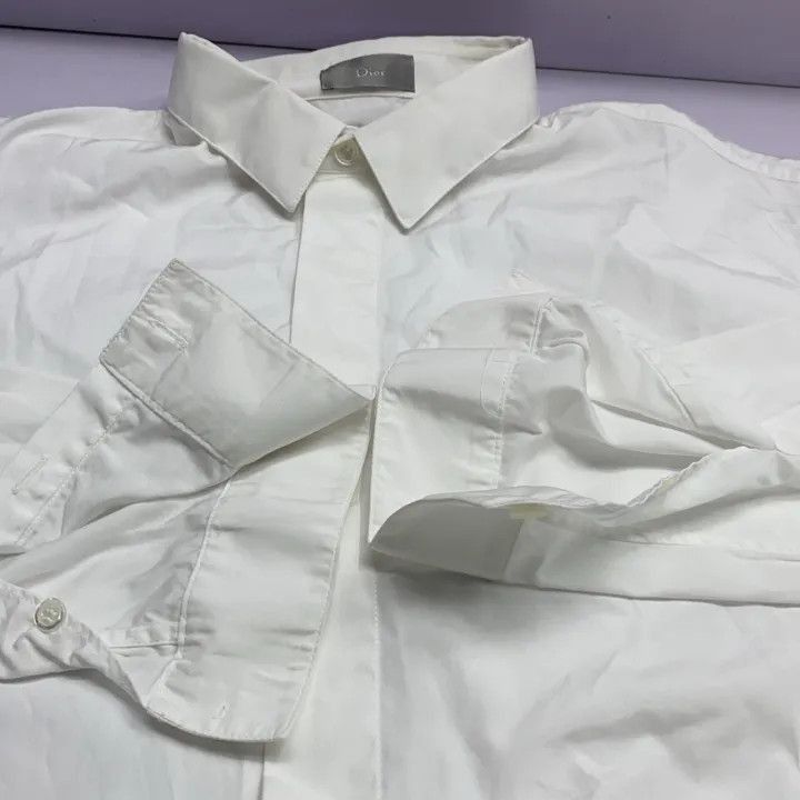 Dior Dior Dior Casual Cotton Long Sleeve Shirt for Men 0079-250 Size US M / EU 48-50 / 2 - 6 Thumbnail