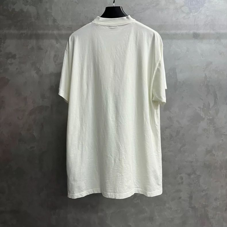 Balenciaga Balenciaga White monogrammed printed crew neck Size US S / EU 44-46 / 1 - 2 Thumbnail
